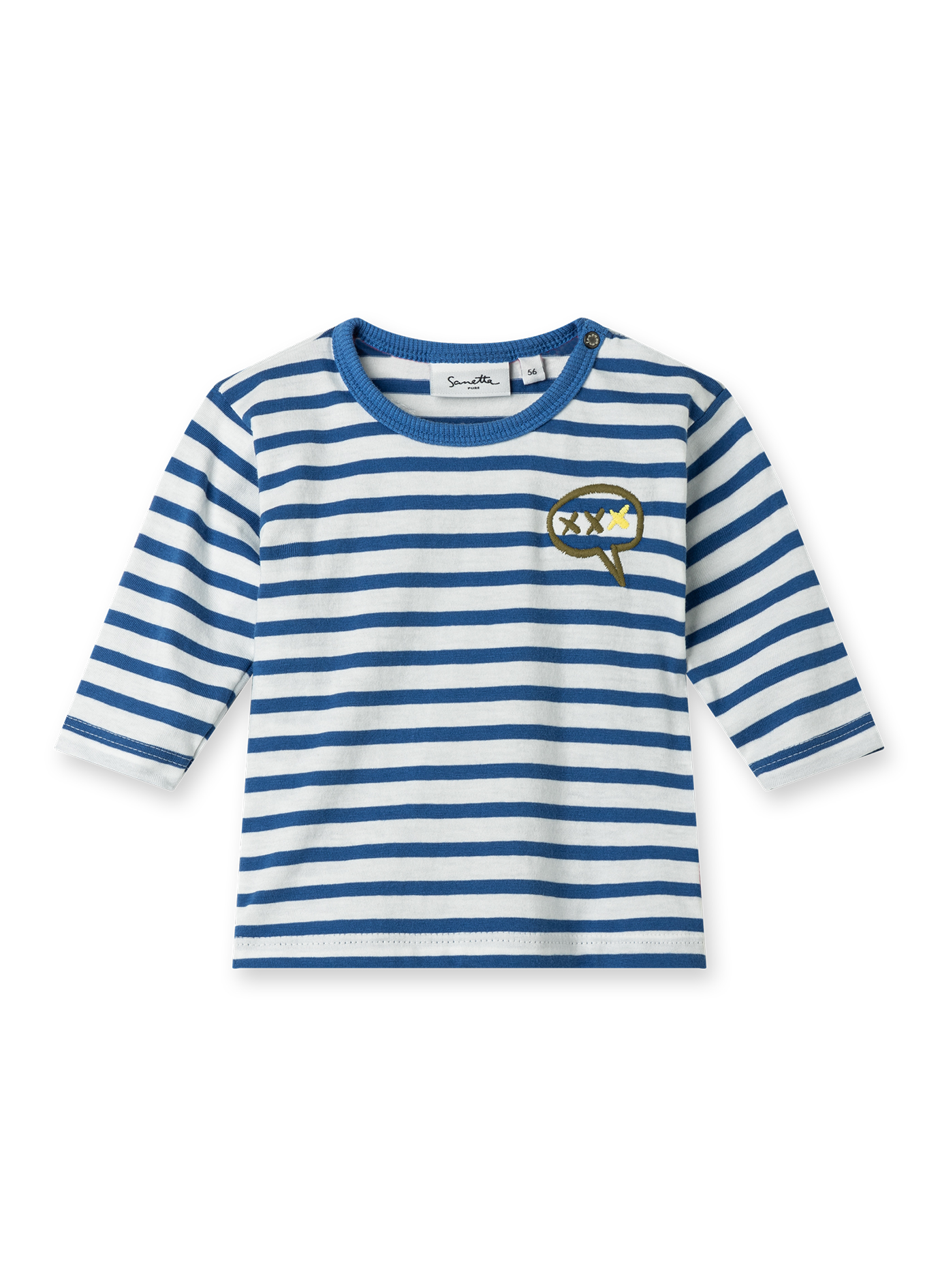 Jungen-Langarmshirt Blau