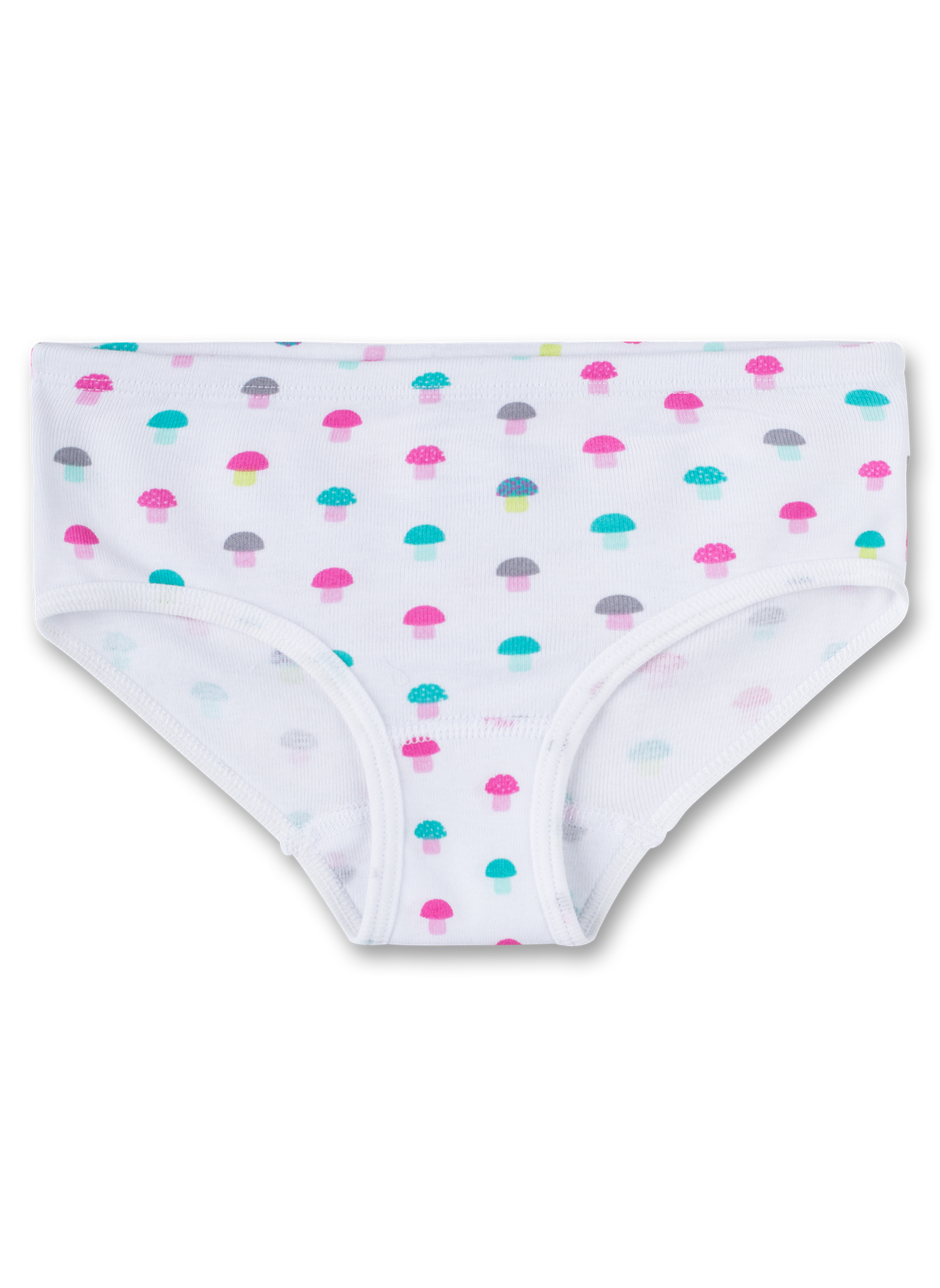 Schiesser Mädchen Unterhose Hüftslip - Weiche Feinripp-Qualität Mit Schleifen-Applikation