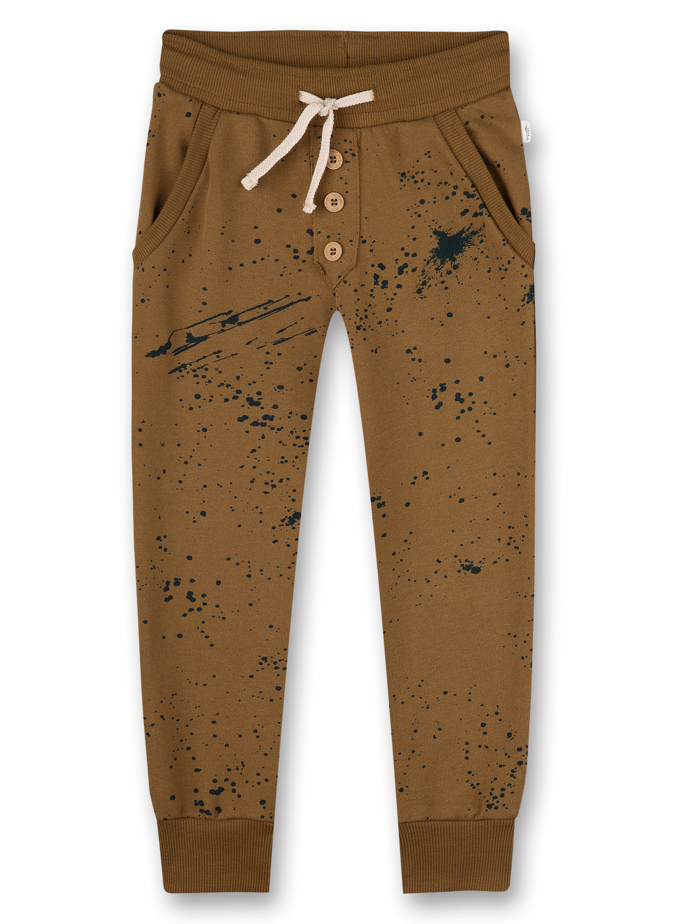 Jungen-Sweathose Braun