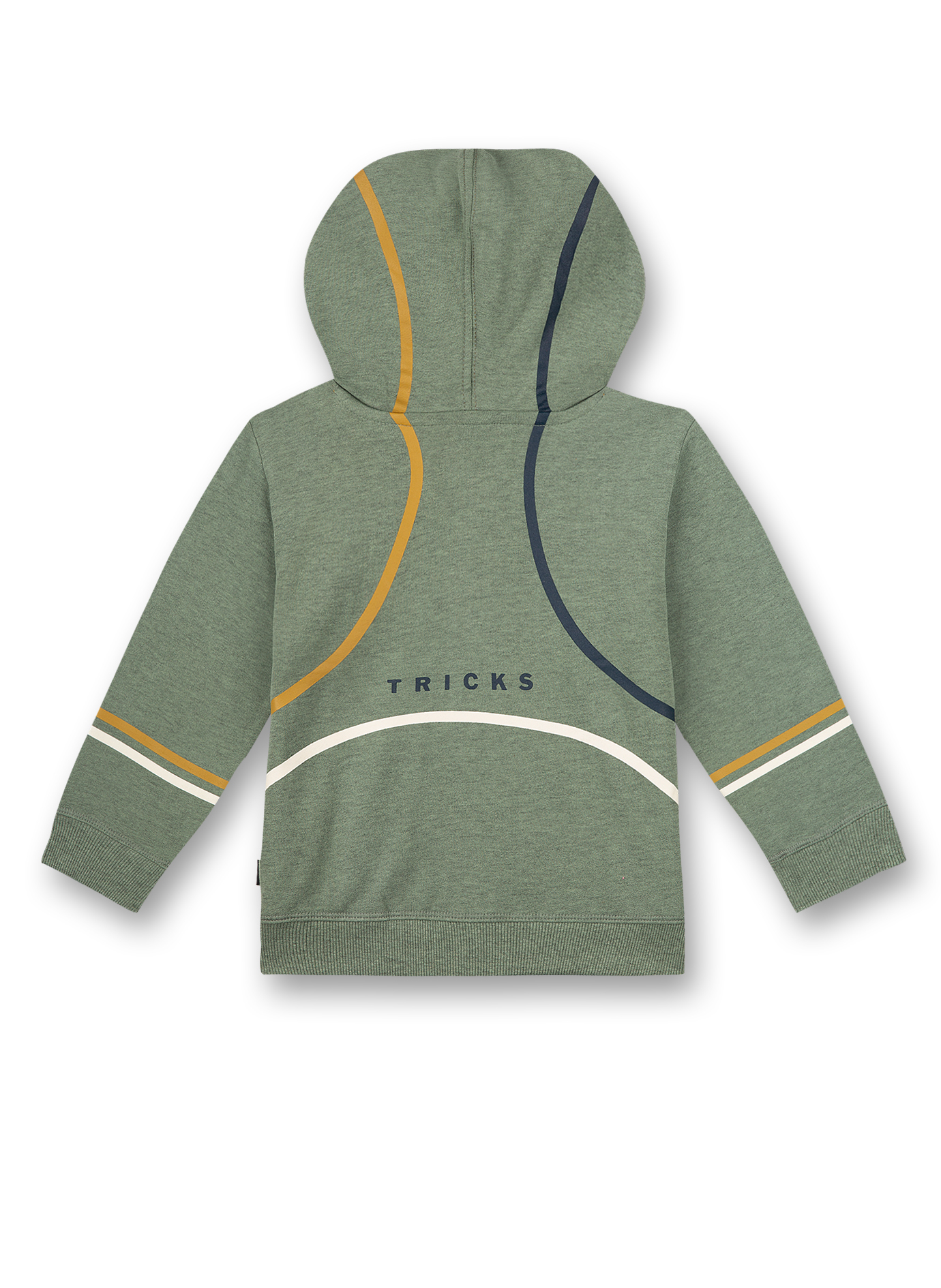Jungen-Sweatjacke Grün Scooter