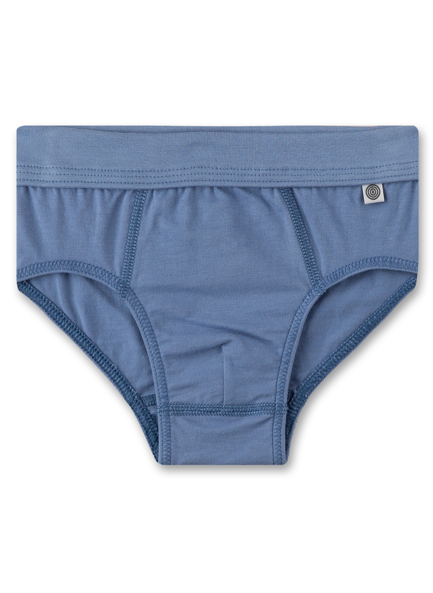 Jungen-Slips (Doppelpack) Graumelange & Blau