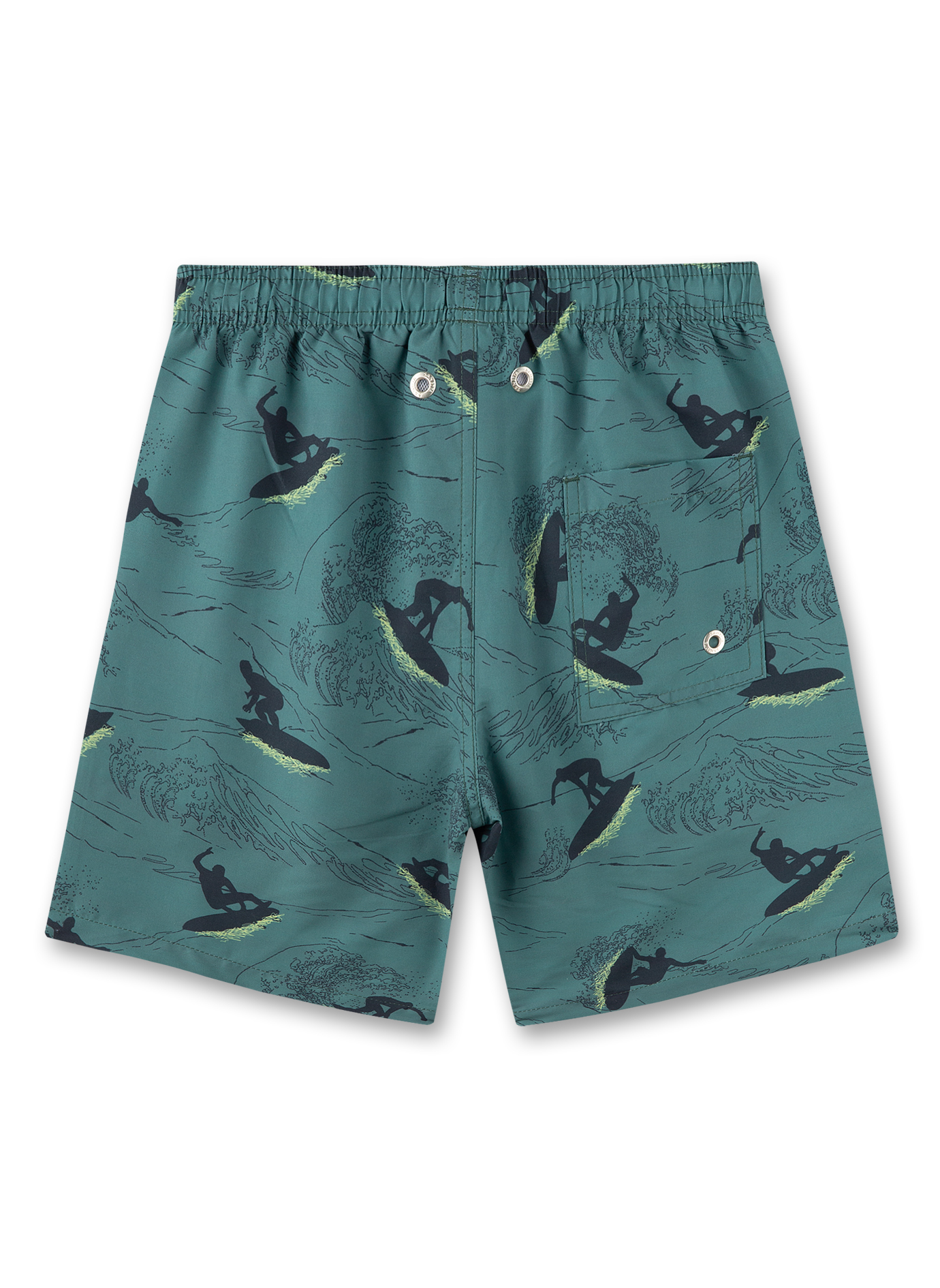 Jungen-Badeshorts  Grün