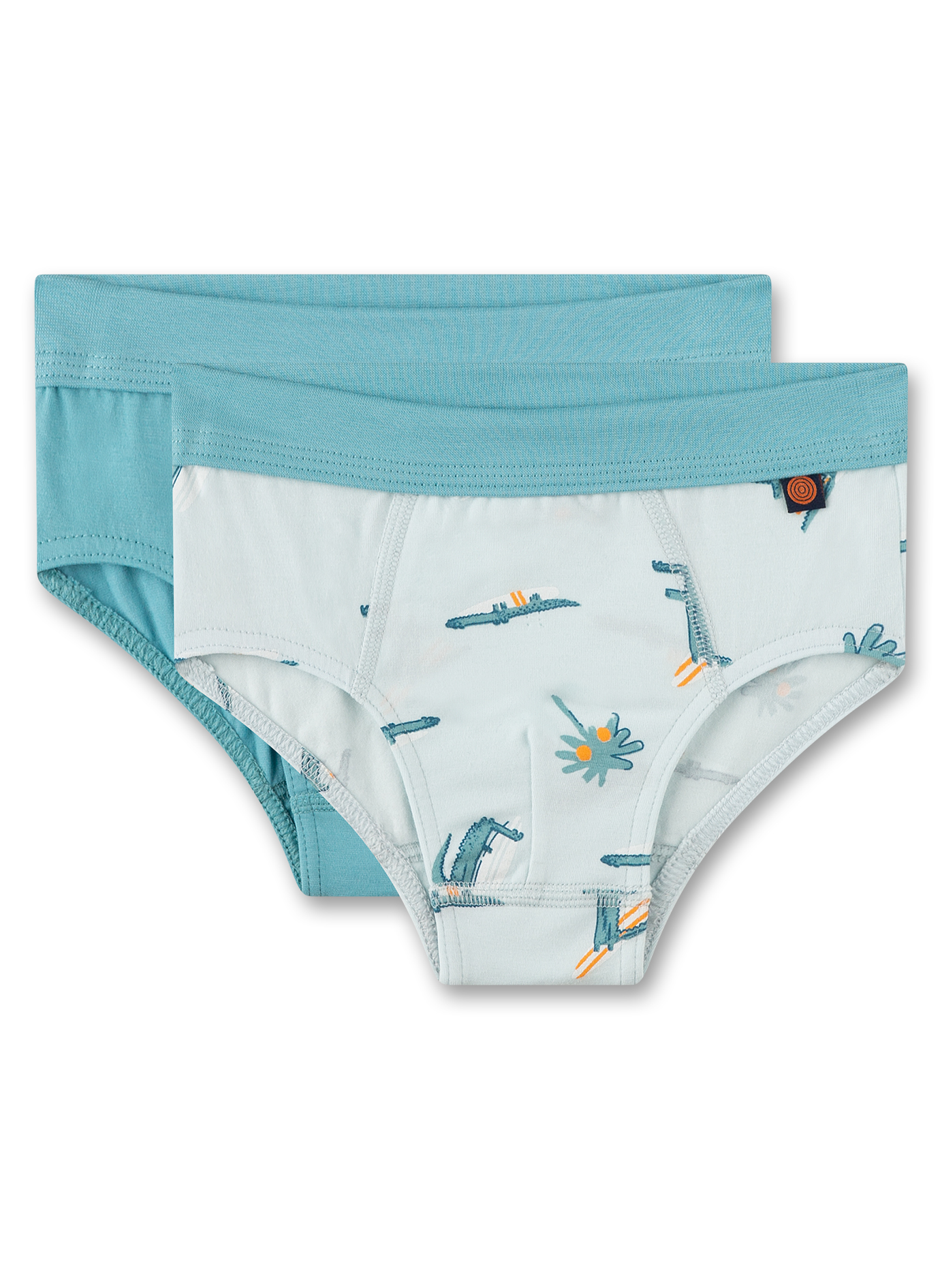 Jungen-Slips (Doppelpack) Hellblau