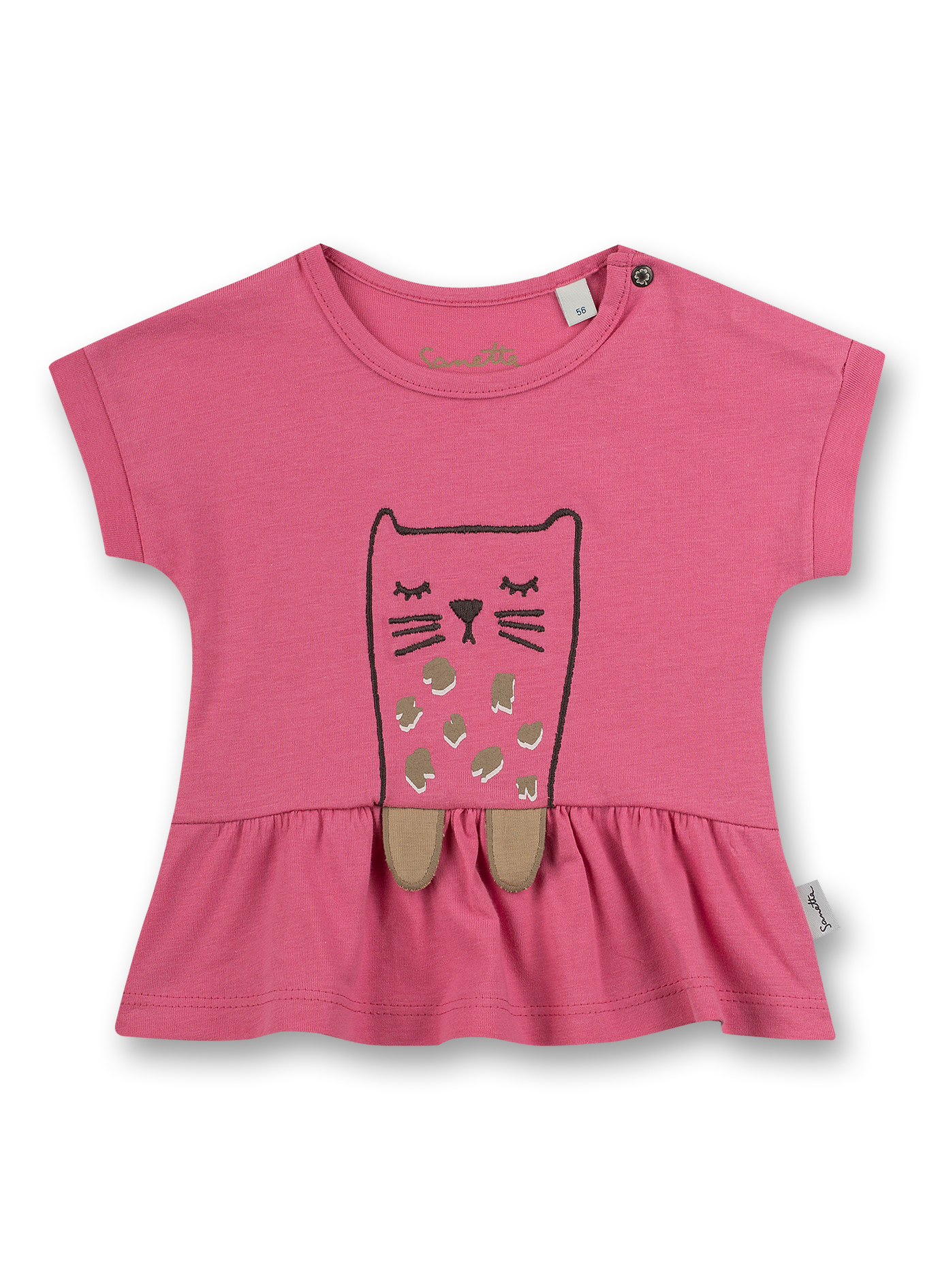 Mädchen T-Shirt Pink Lovely Leo