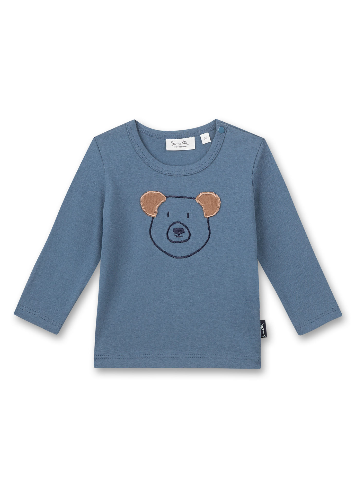 Jungen-Shirt langarm Blau