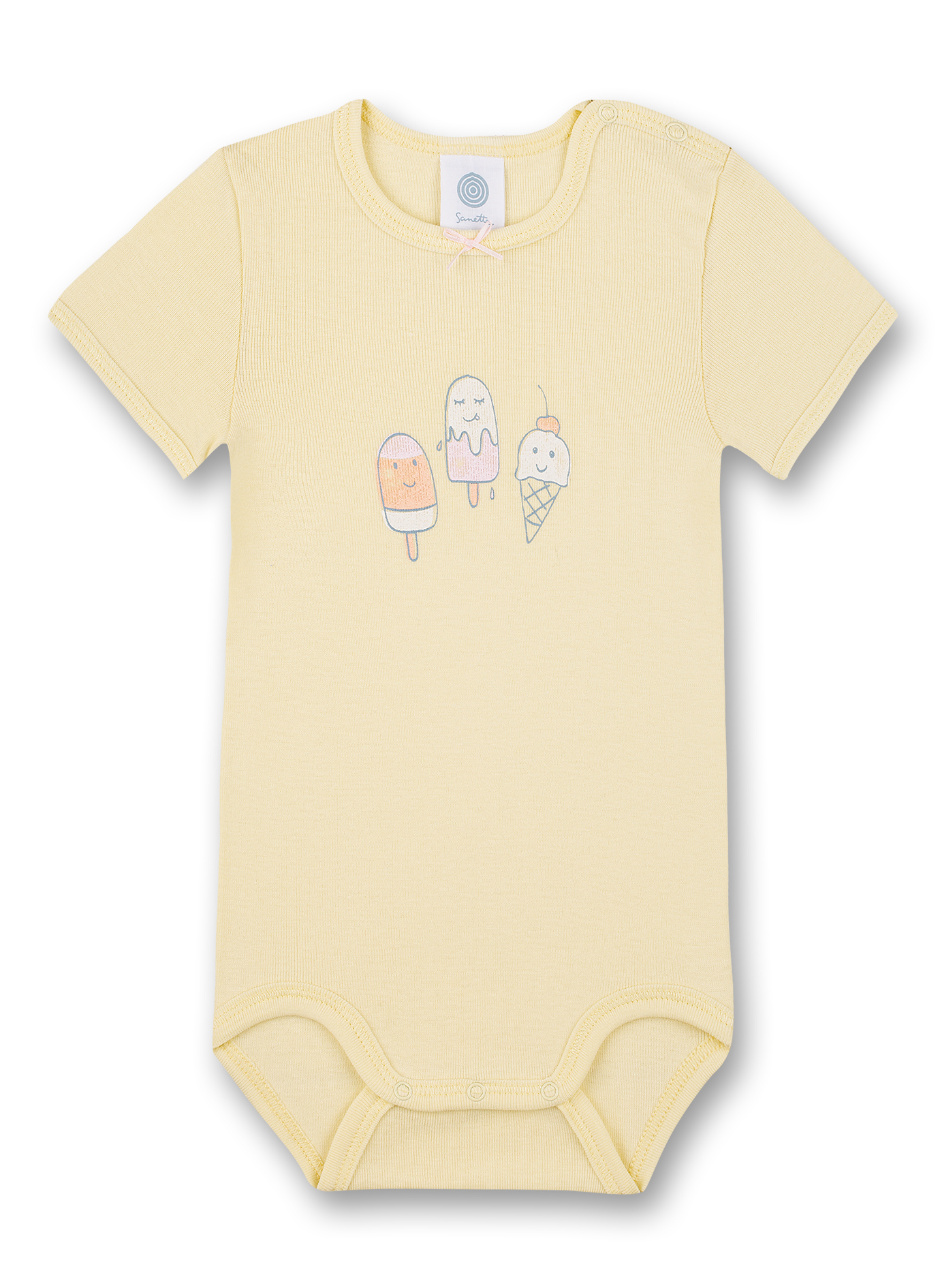 Body kurzarm Gelb Ice Baby