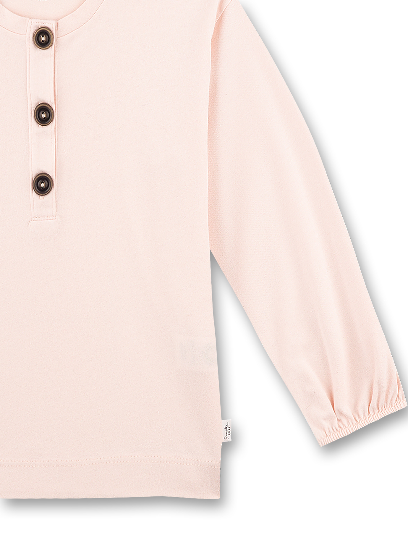 Mädchen-Shirt langarm Rosa