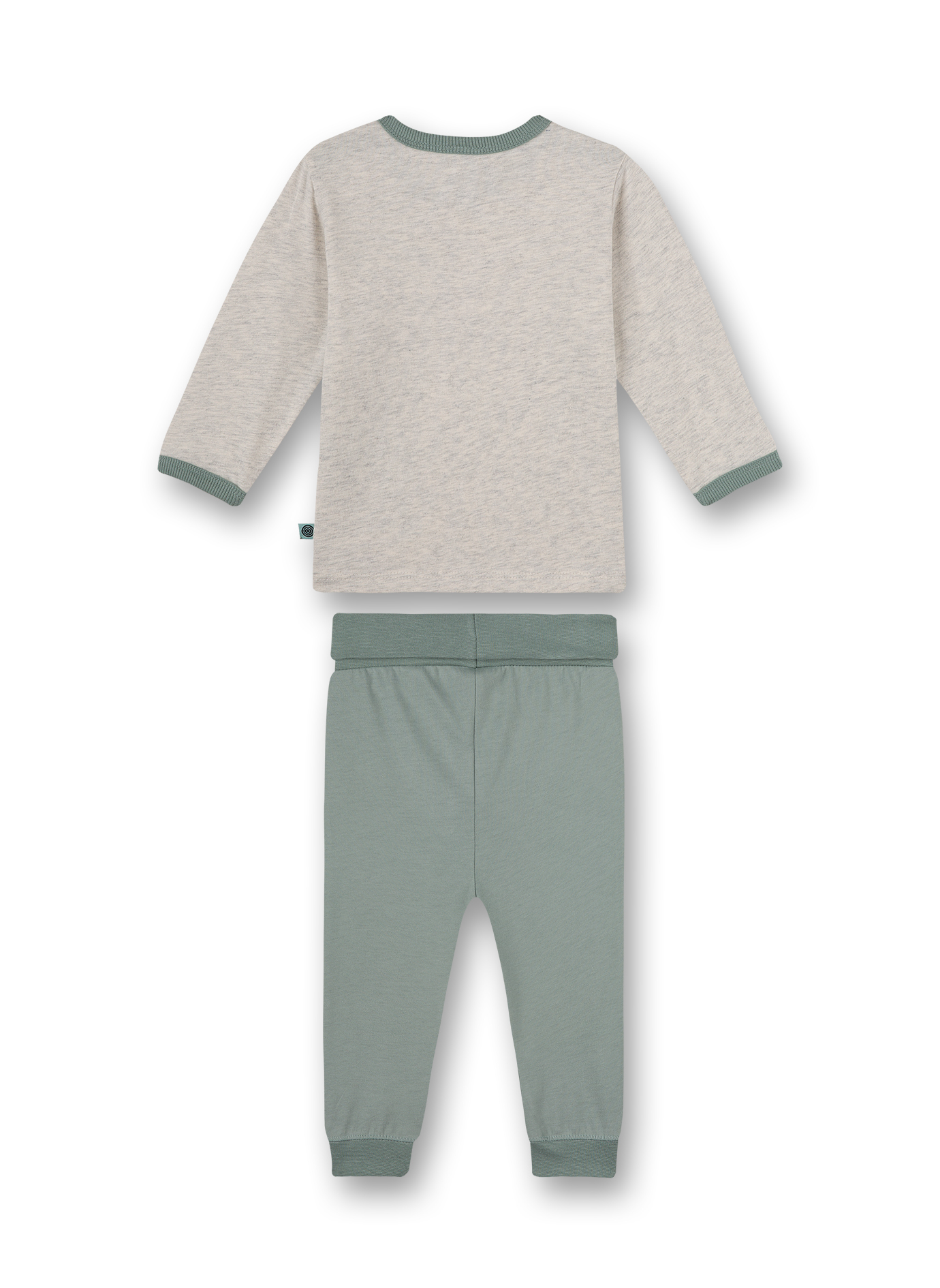 Jungen-Schlafanzug Beigemelange Panda