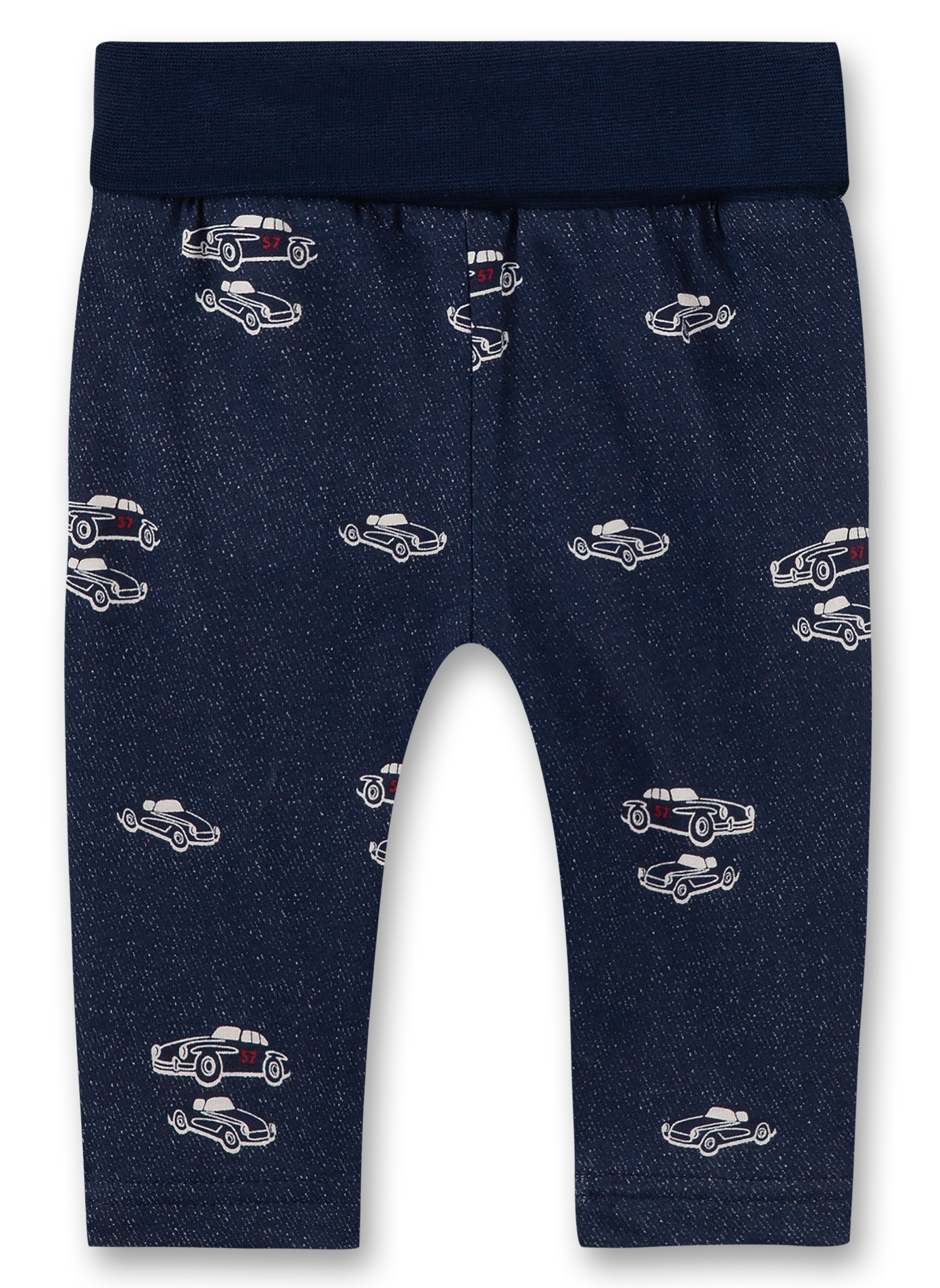 Jungen-Hose Dunkelblau Gefüttert Vintage Cars