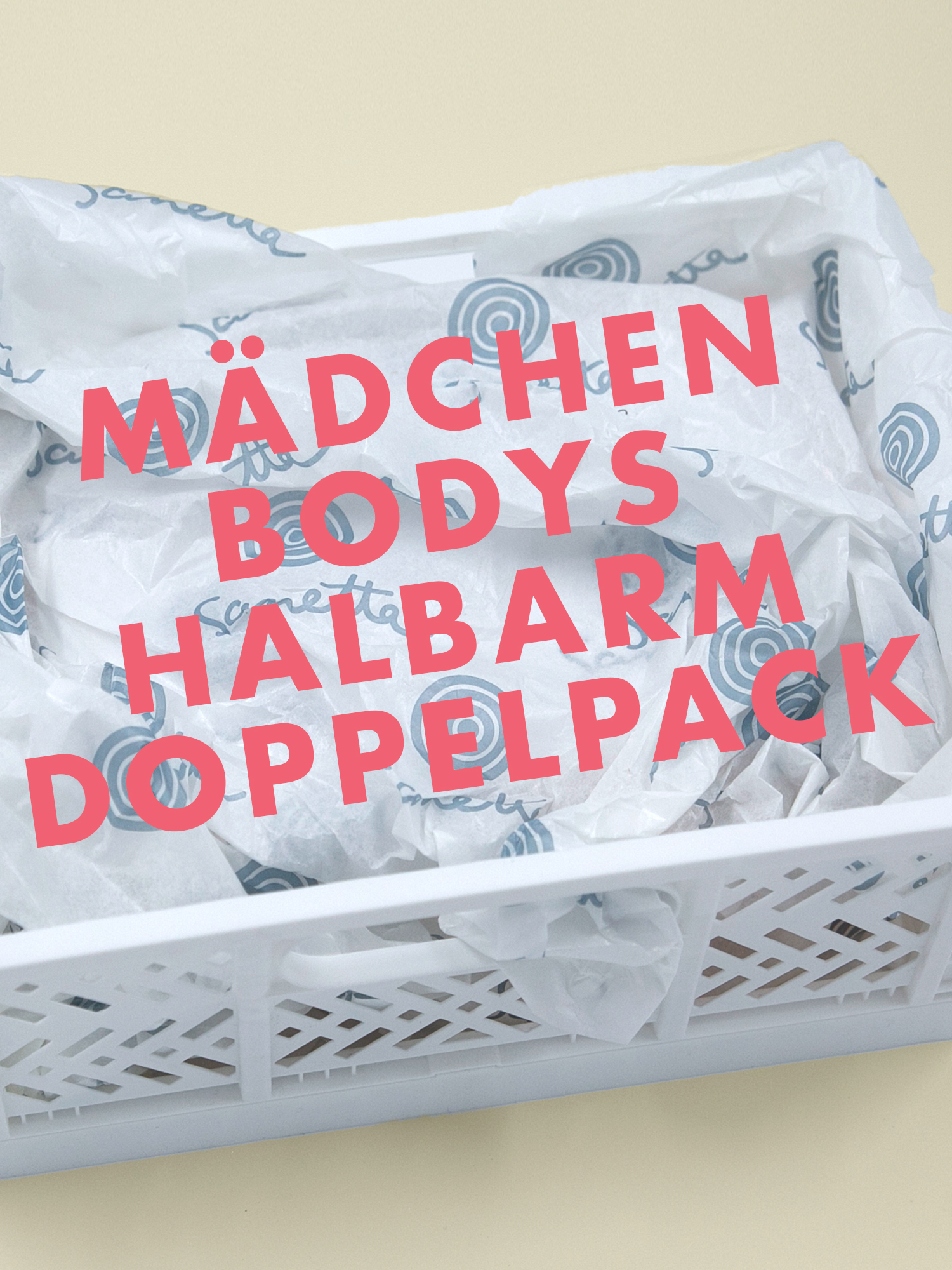 Überraschungspaket Mädchen-Bodys halbarm (Doppelpack) 