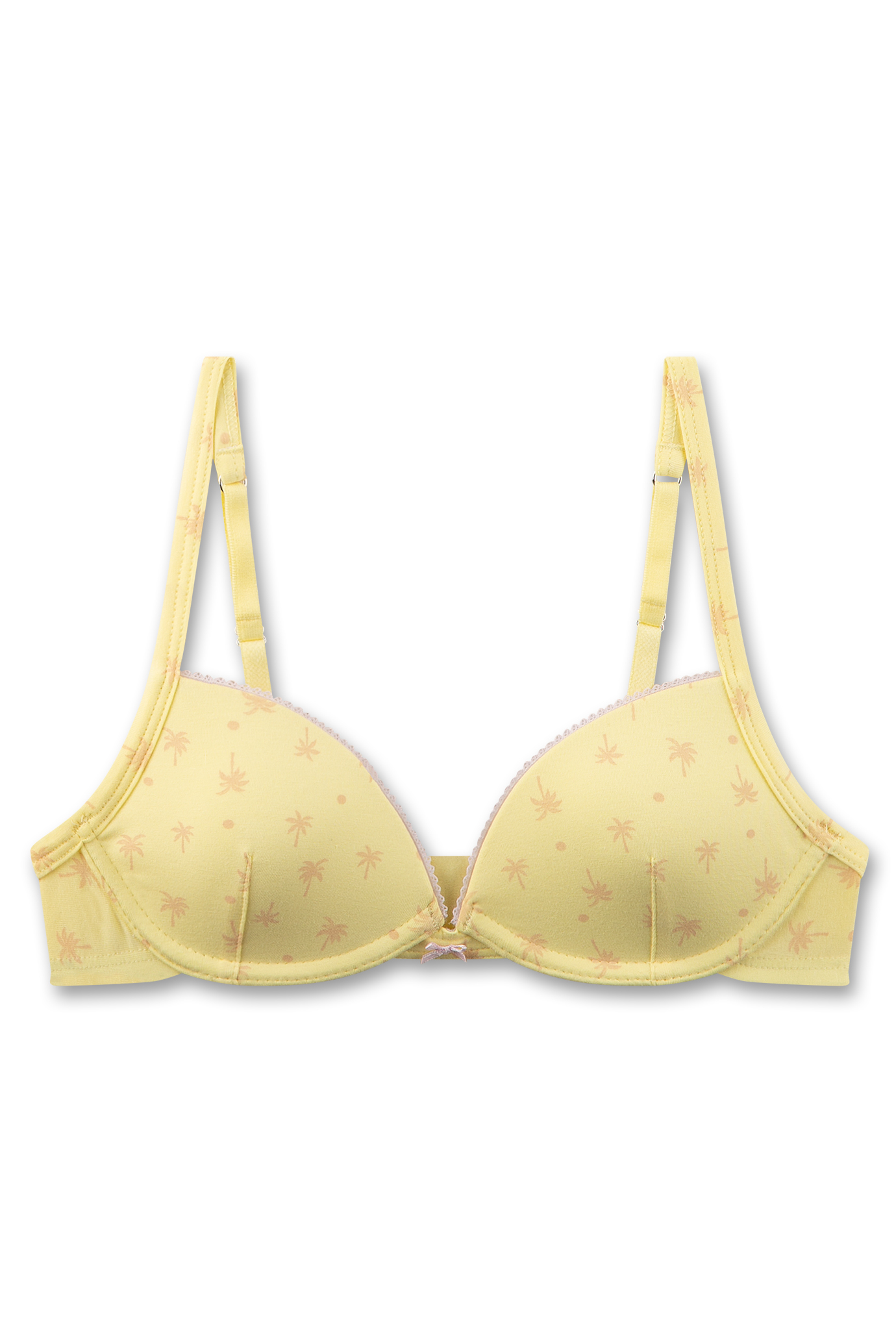 Mädchen-Soft Cup BH gelb