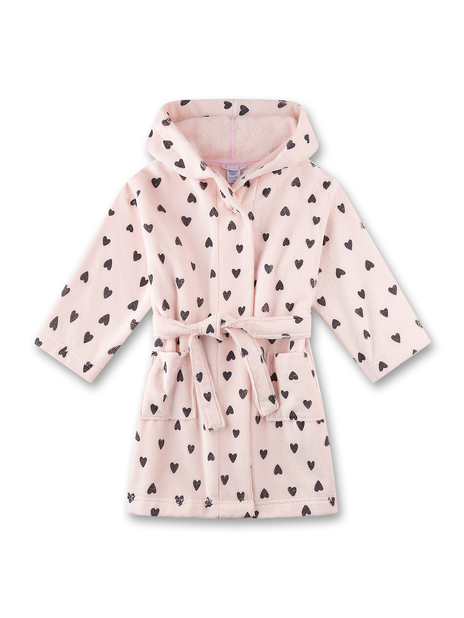 Hoodie, Robe, Morgenmantel, Kapuzenmantel, Herzprint