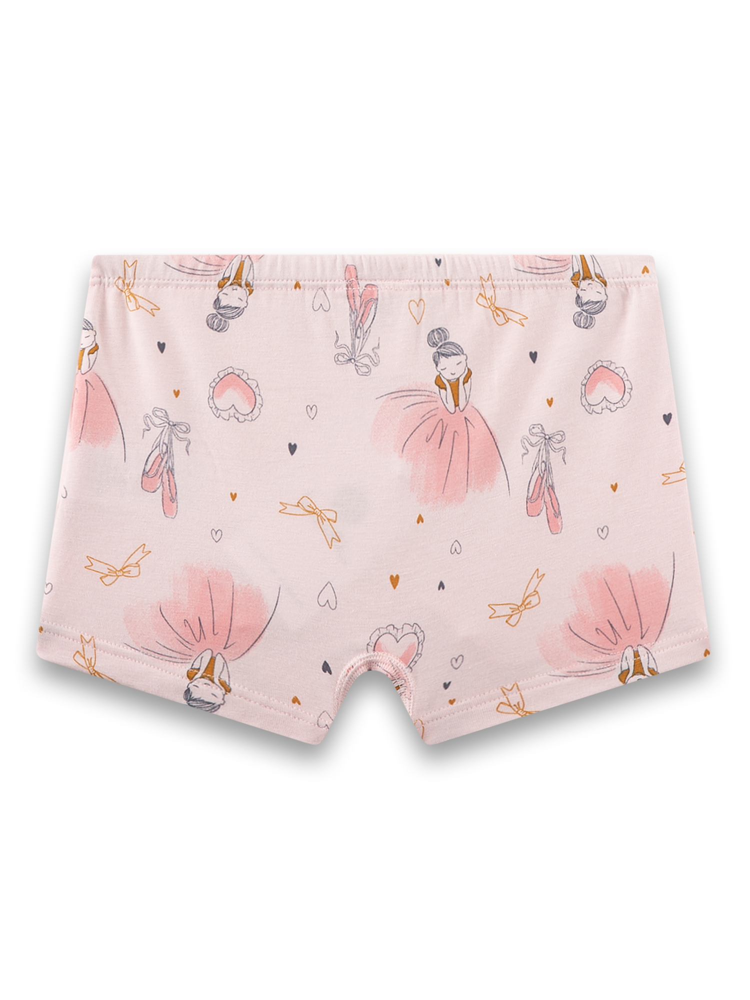 Höschen, Mädchen, Rosa, Druck, Ballerina-Design