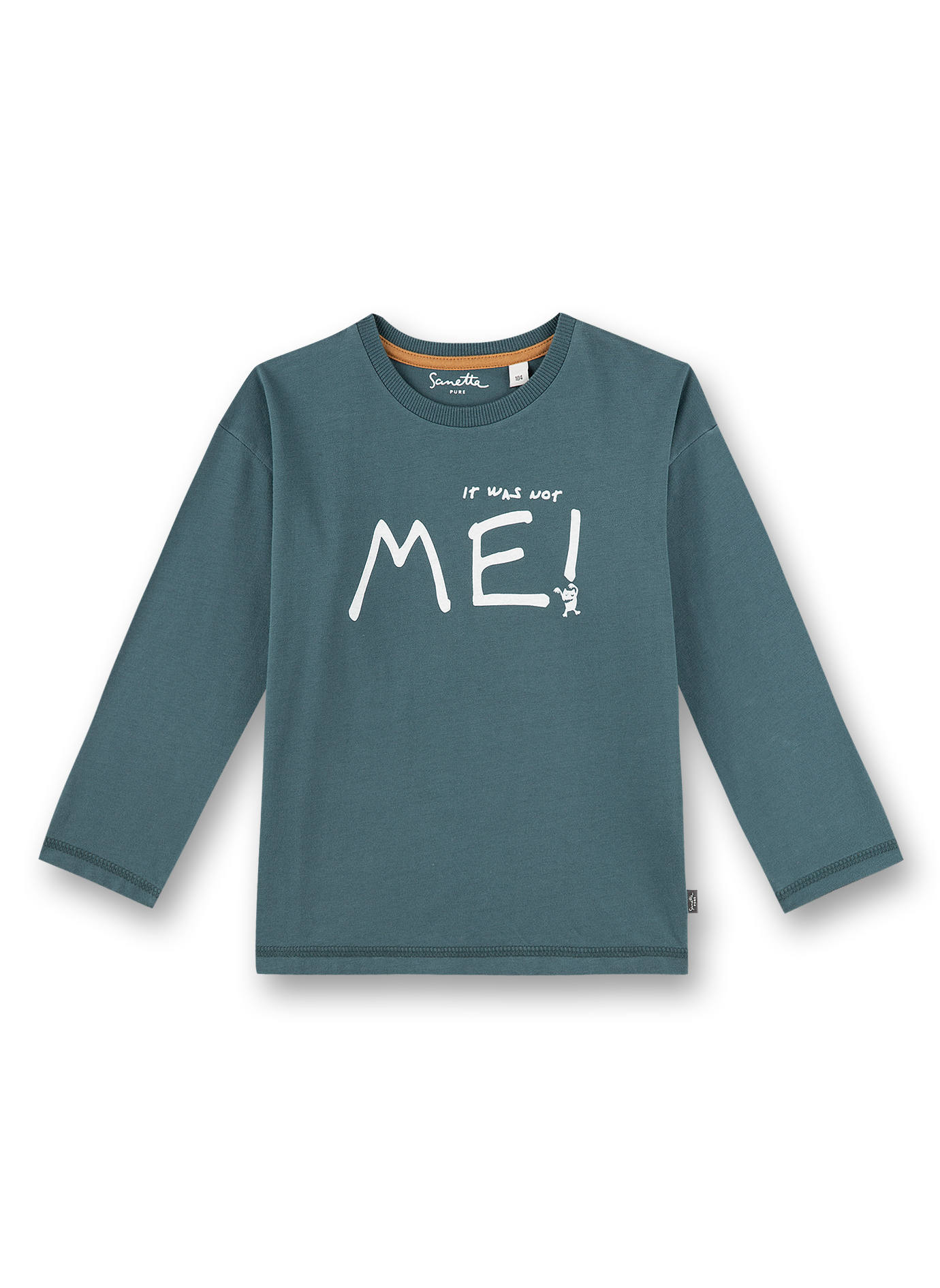 Jungen-Shirt langarm Blau