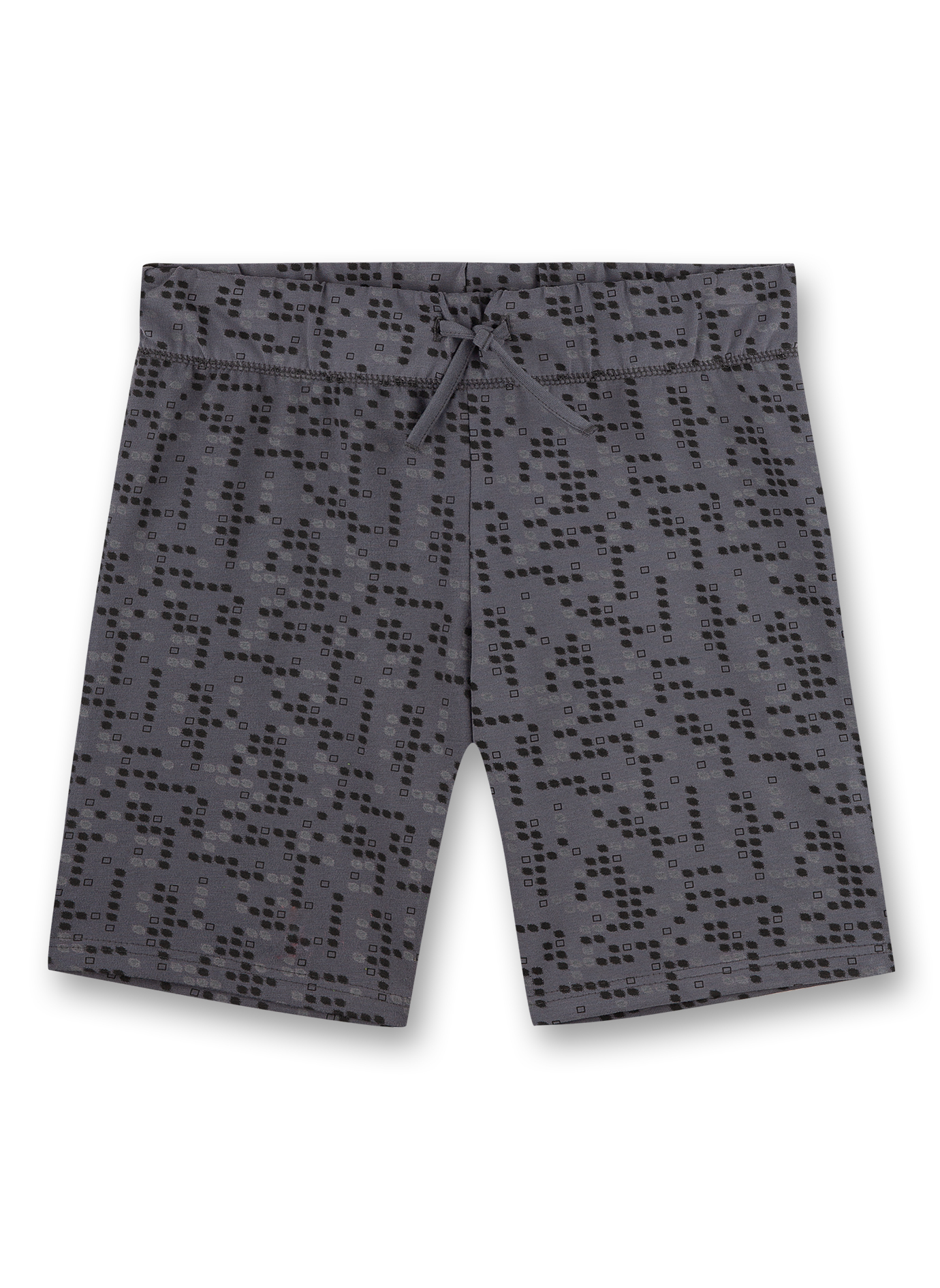 Jungen-Shorts Dunkelgrau Pixel Gamer Athleisure