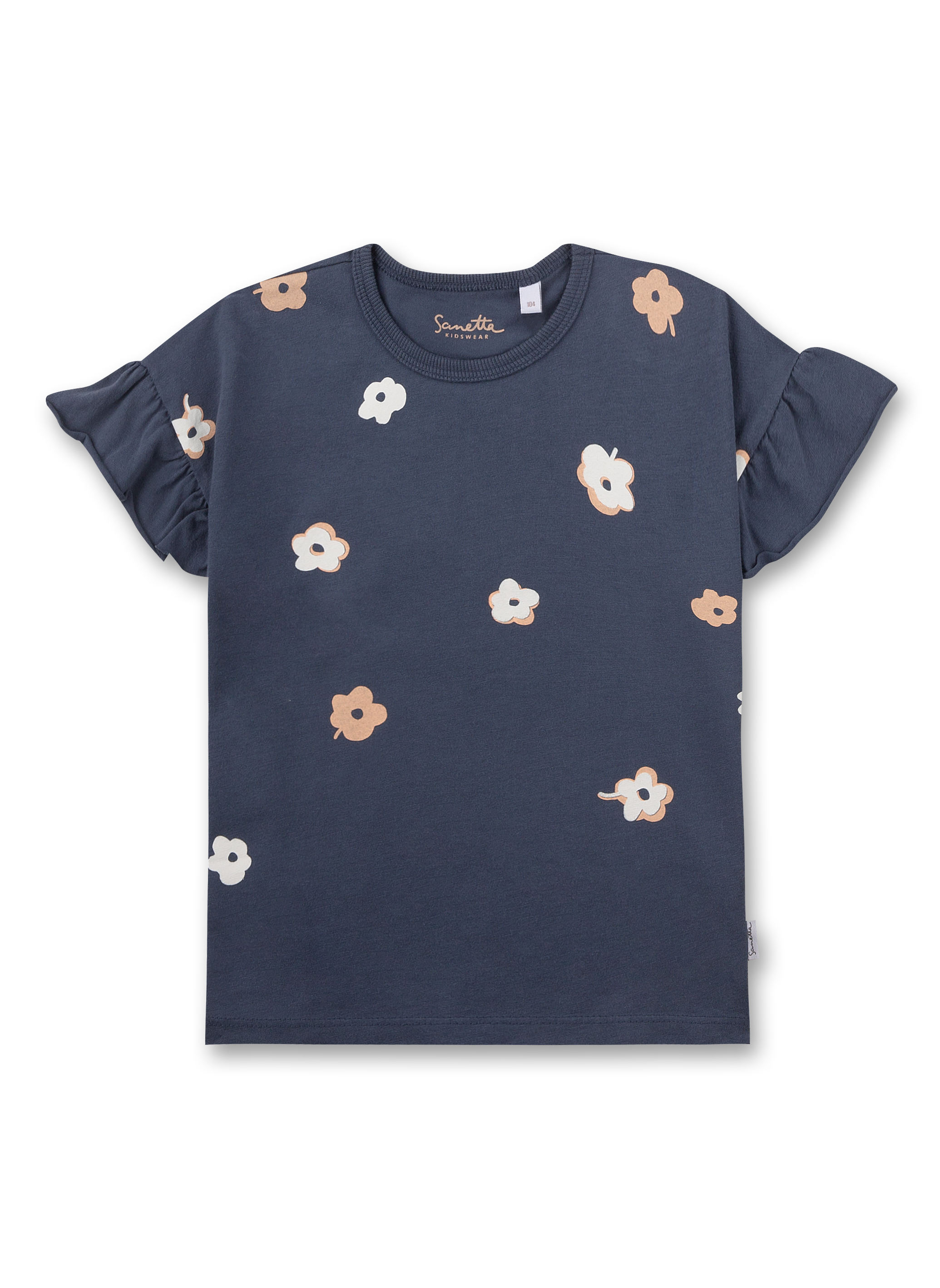 Mädchen T-Shirt Blau