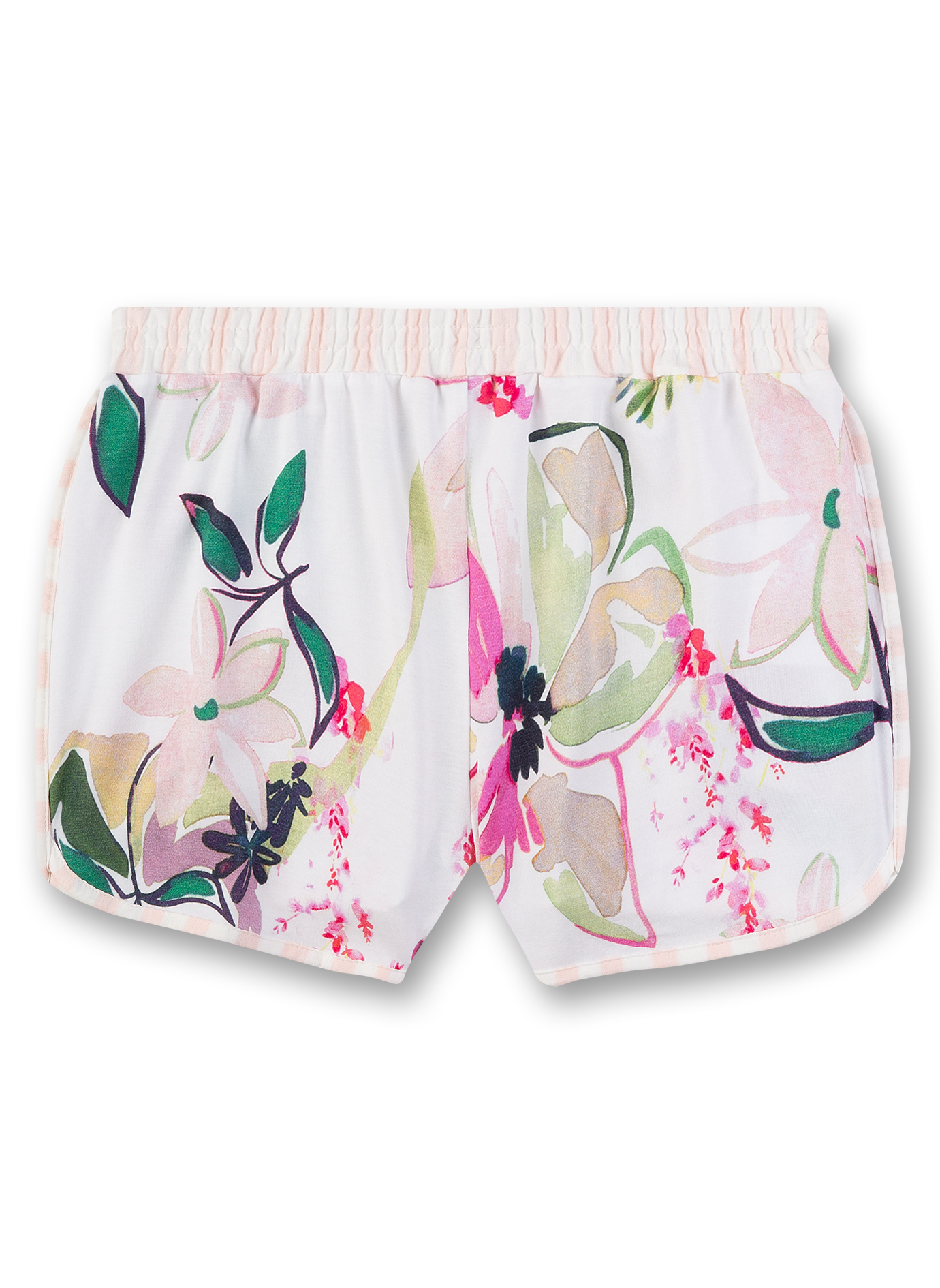 Mädchen-Shorts Blumen-Allover