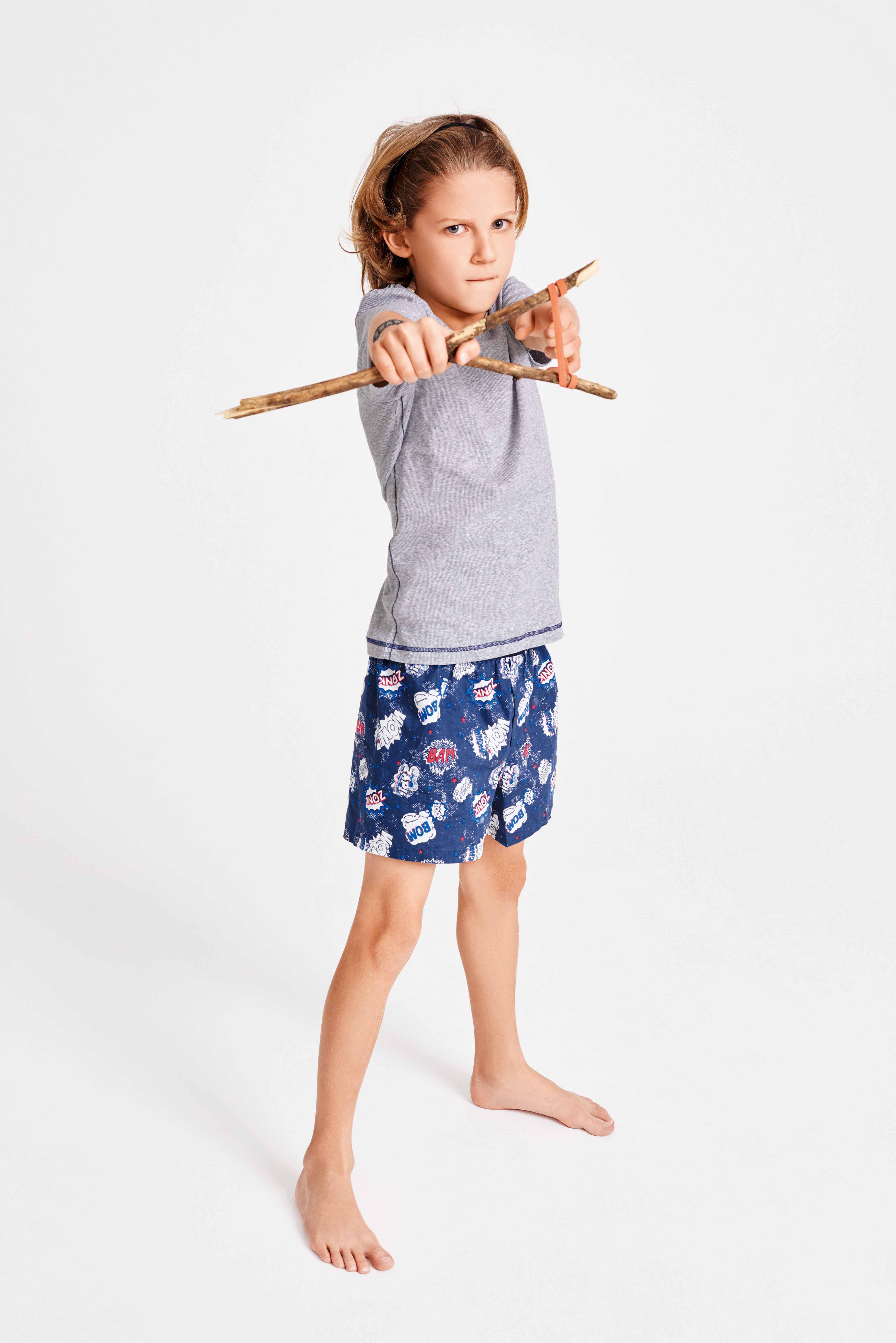 Jungen-Webshorts