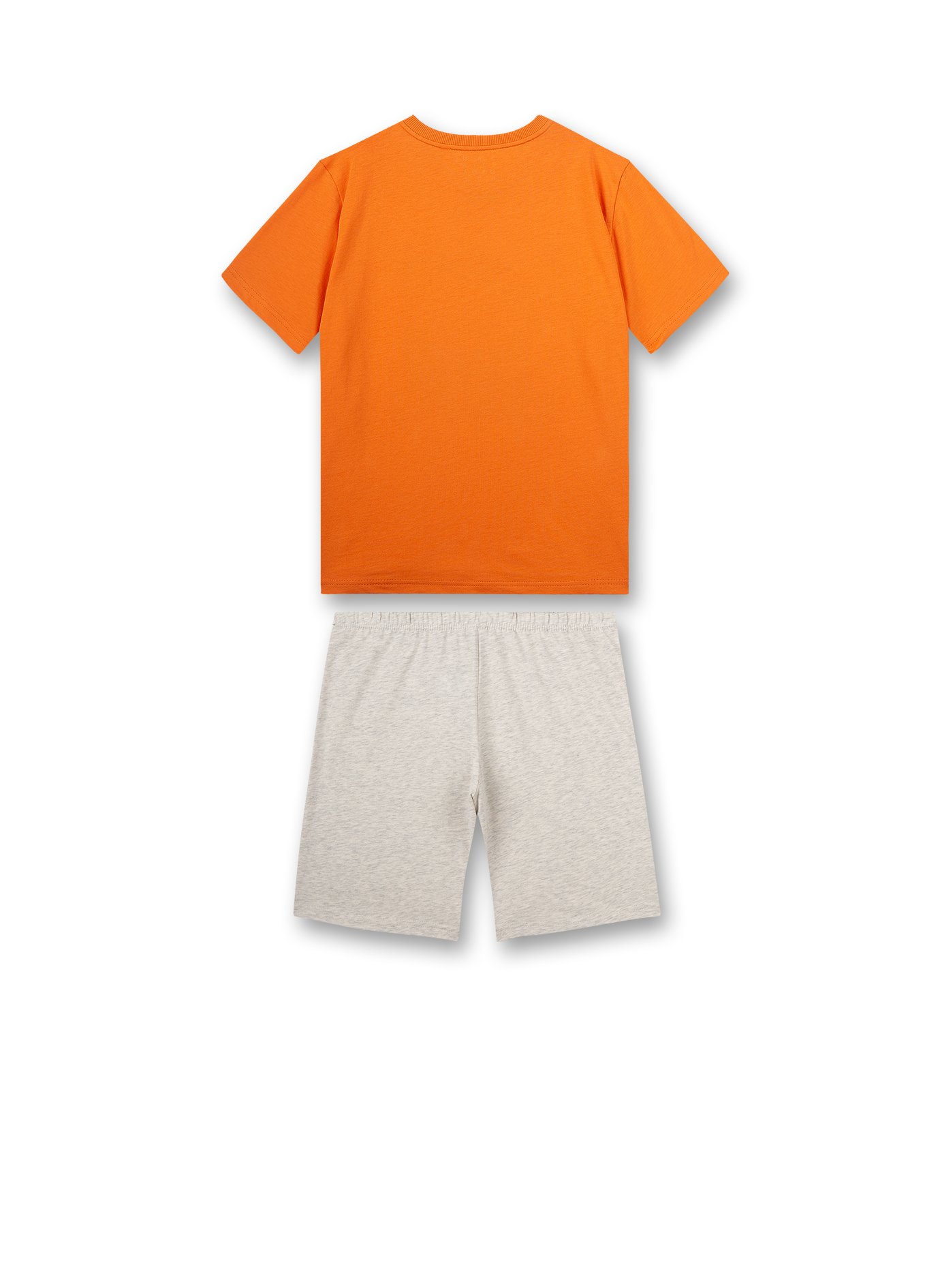 Jungen-Schlafanzug kurz Orange