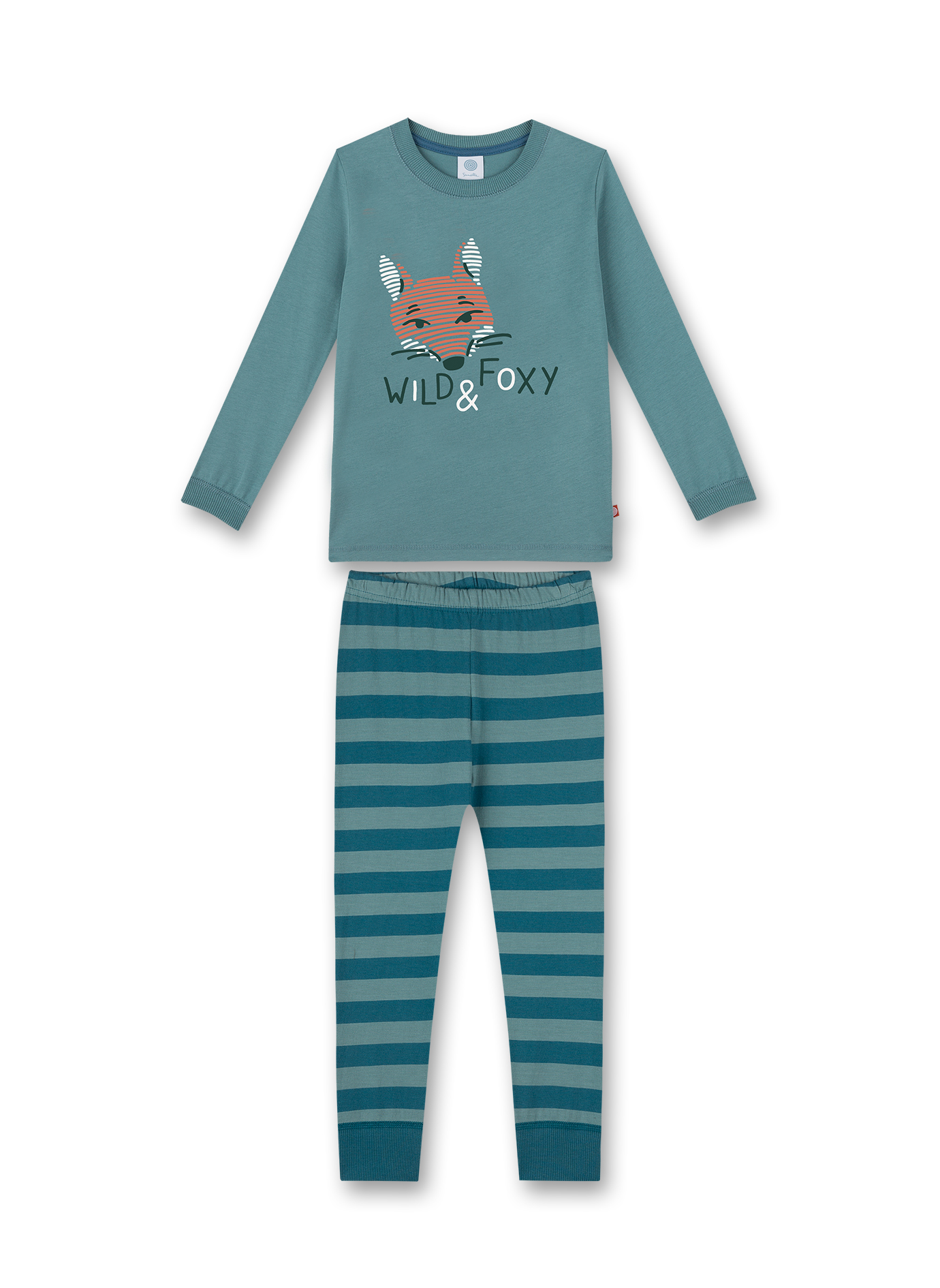 Jungen-Schlafanzug Blau Wild Fox