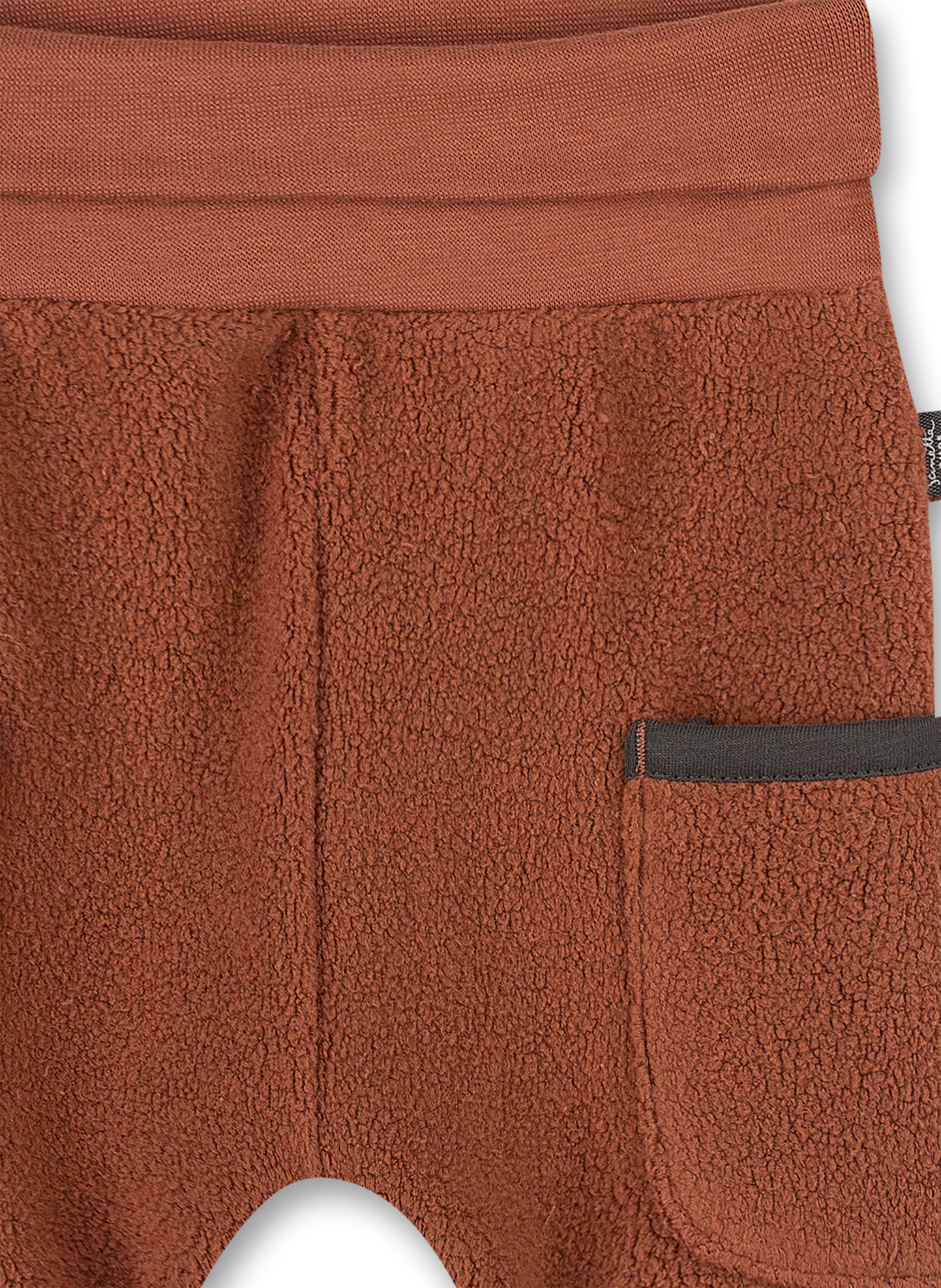 Jungen-Sweathose Braun