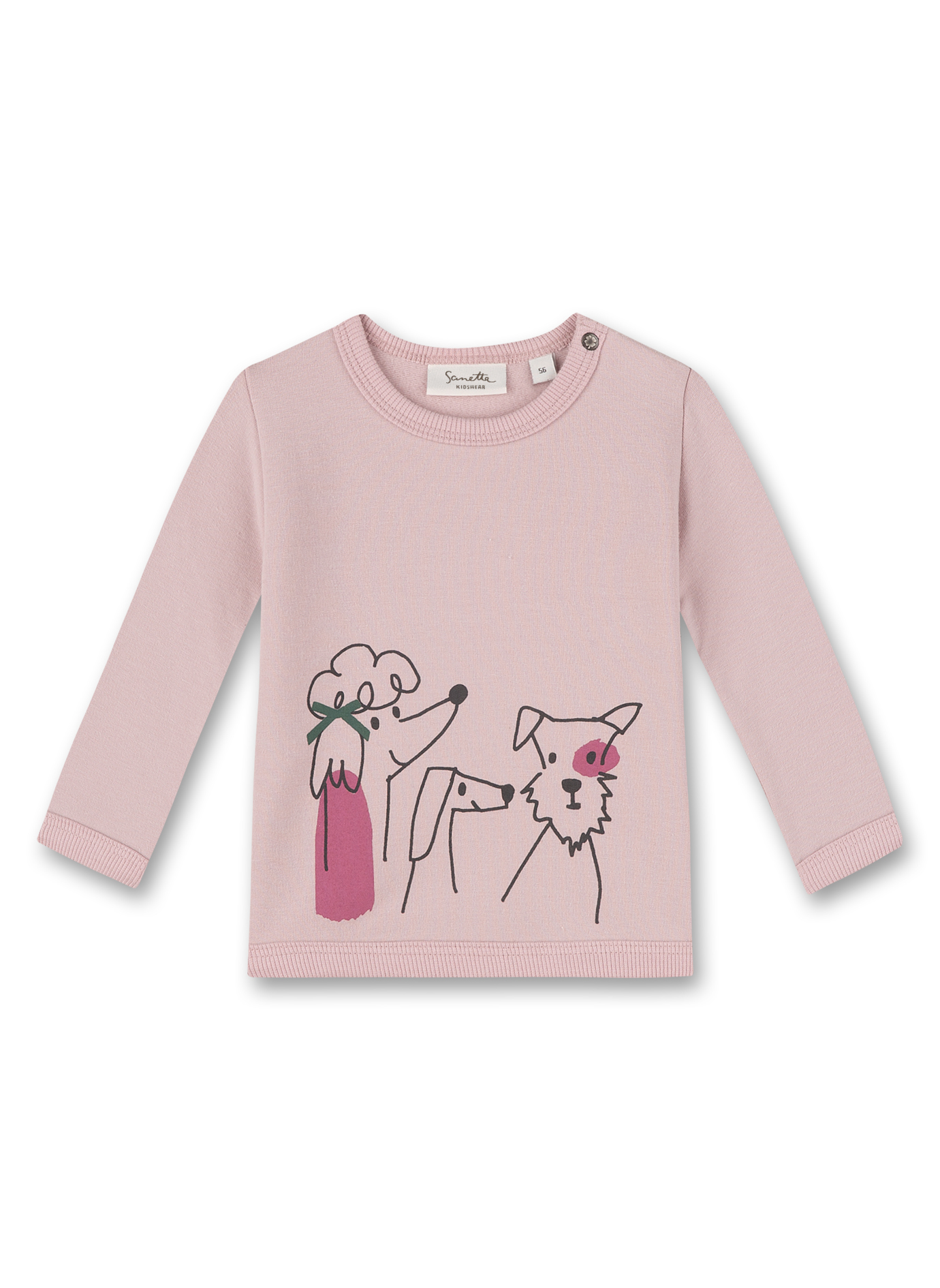 Mädchen-Sweatshirt Rosa