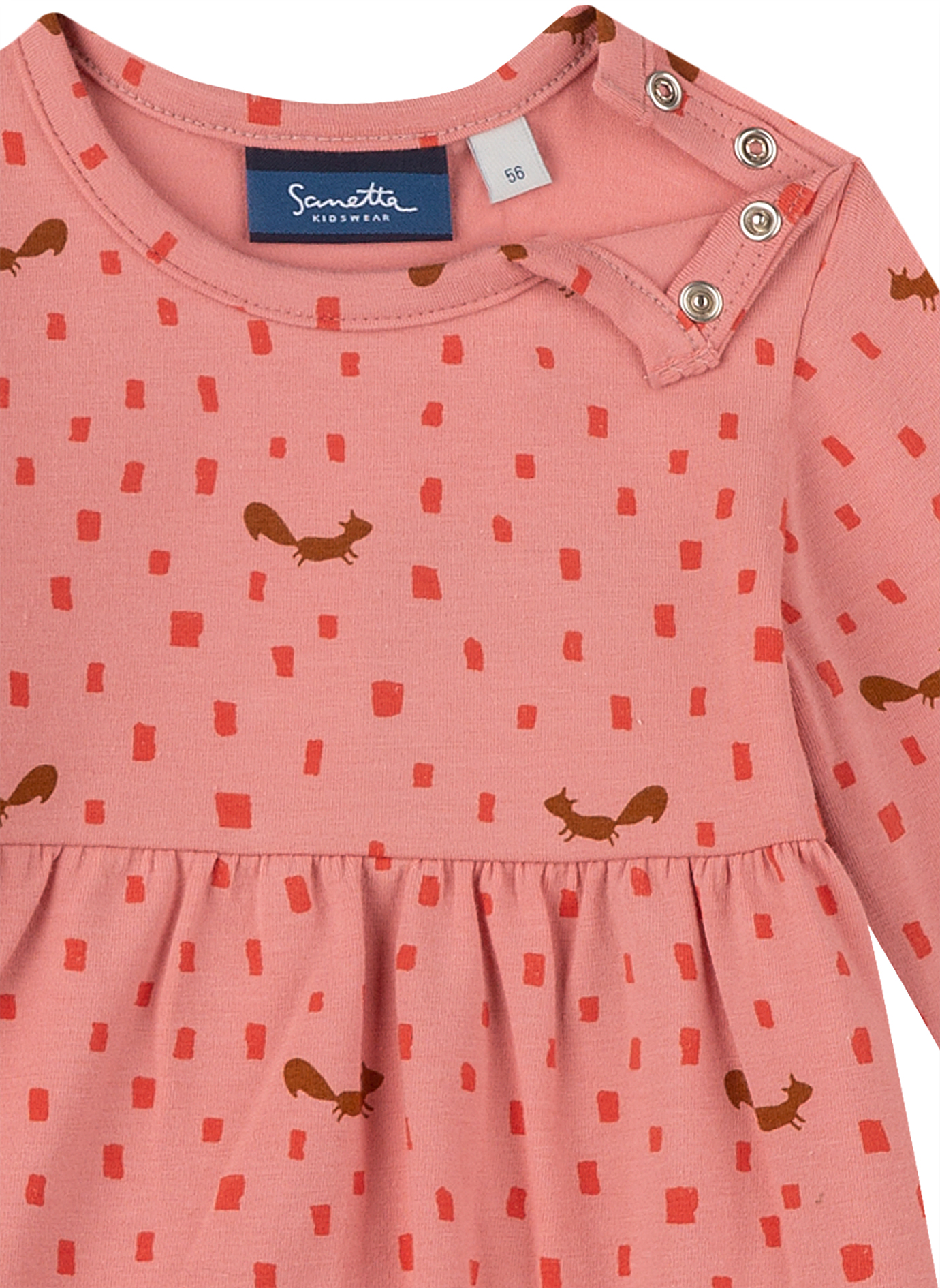 Mädchen-Kleid Rosa Sweet Squirrel