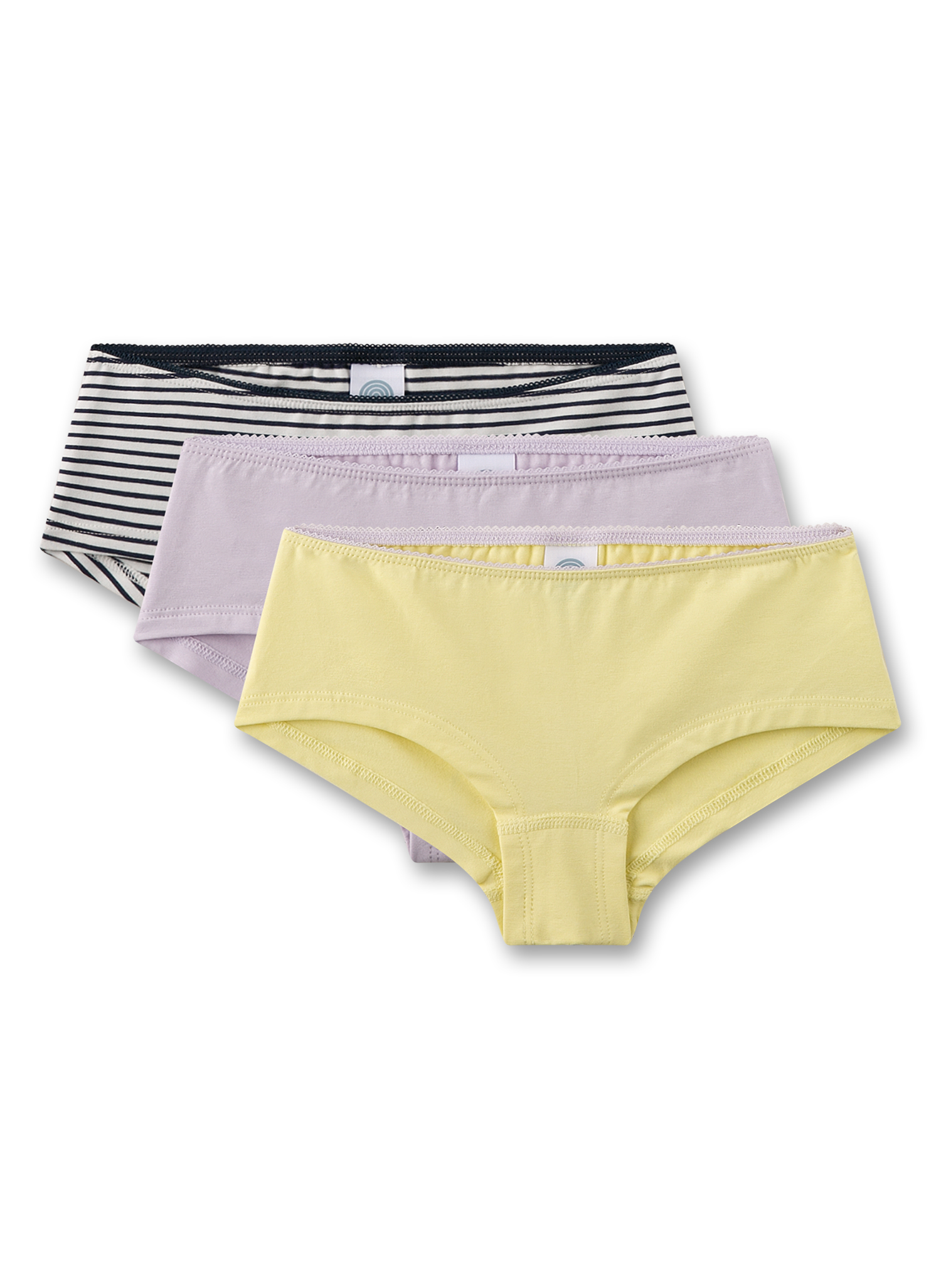 Mädchen-Cutbrief (Dreierpack) gelb