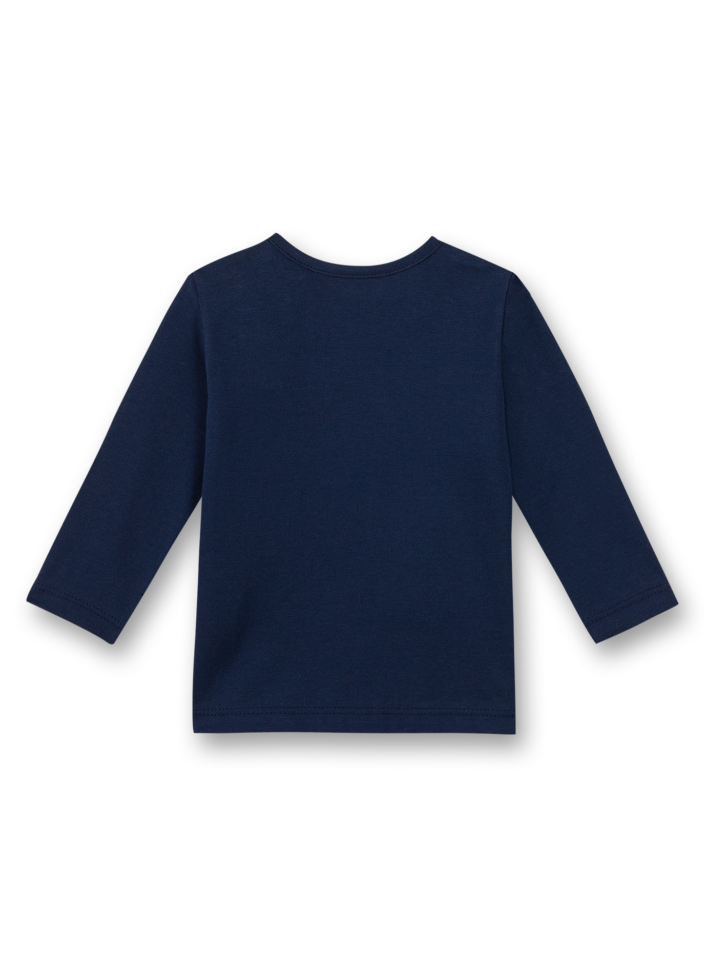 Jungen-Shirt langarm Dunkelblau Little Teddy