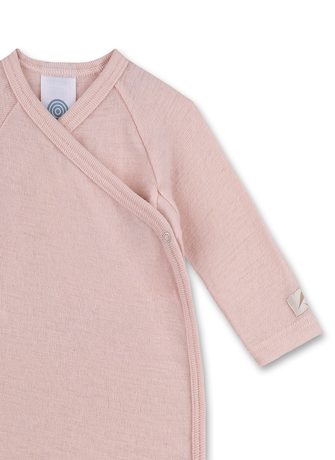 Wickelbody langarm Rosa