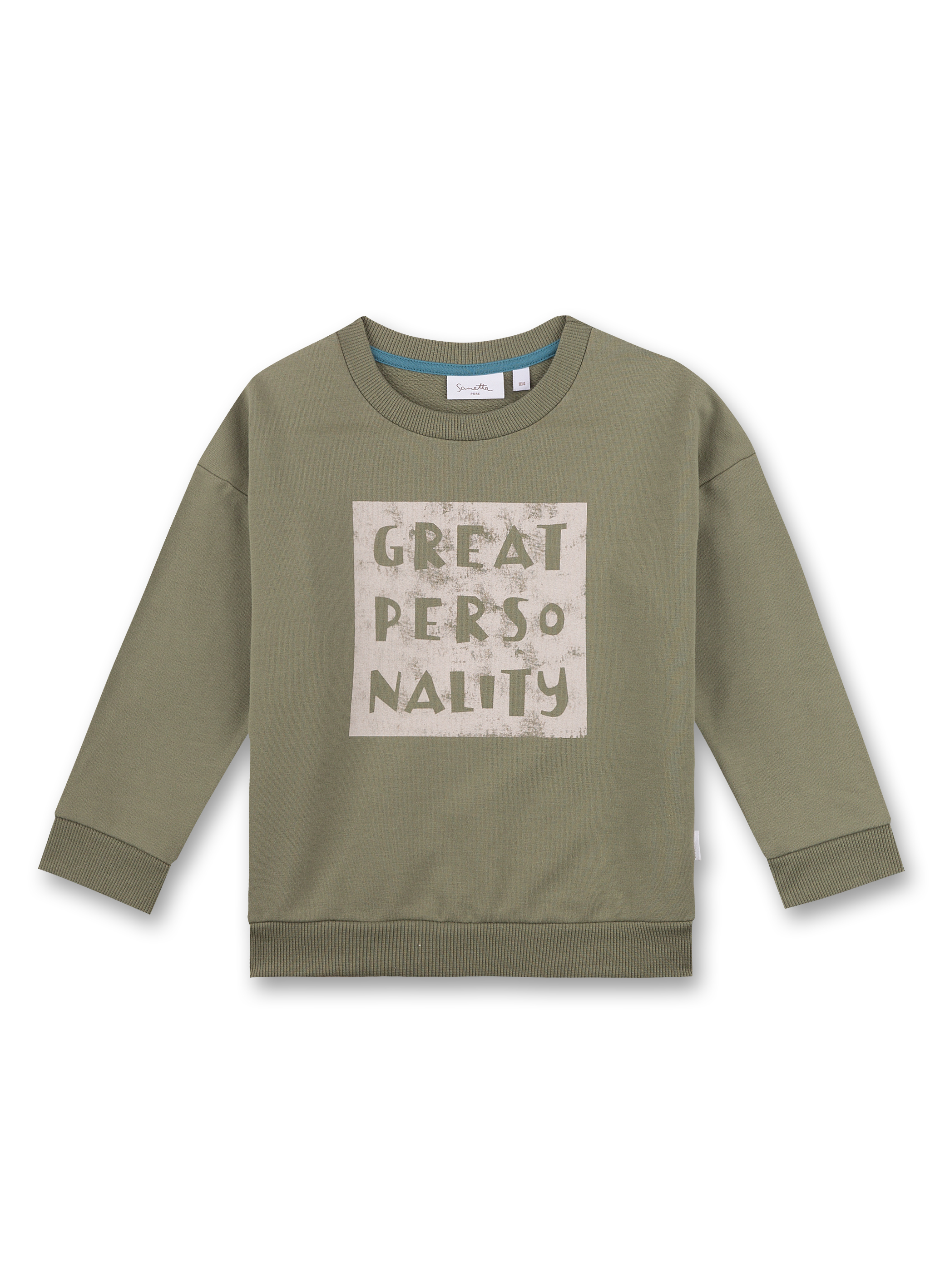 Jungen-Sweatshirt Grün