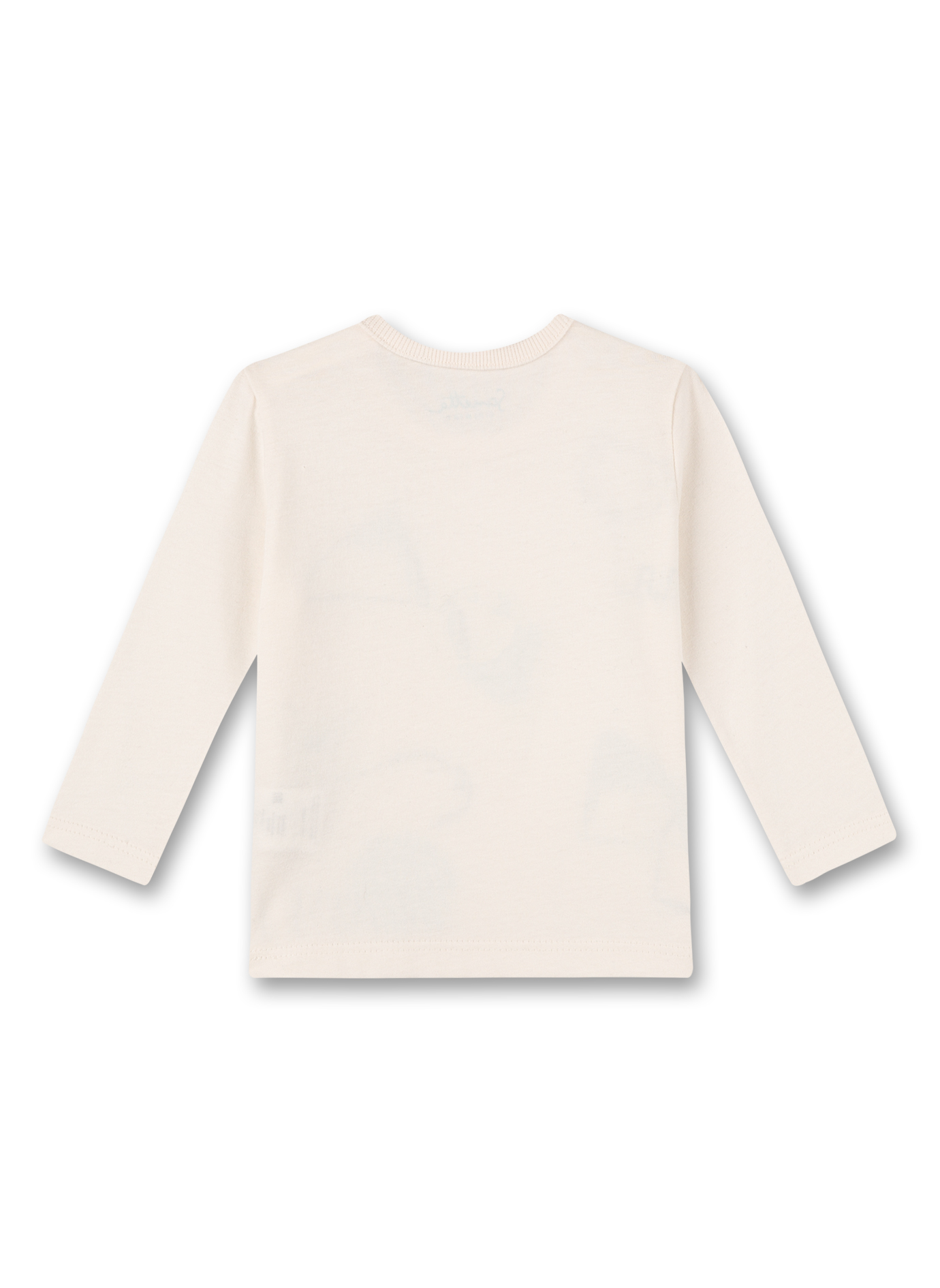 Jungen-Shirt langarm Off White