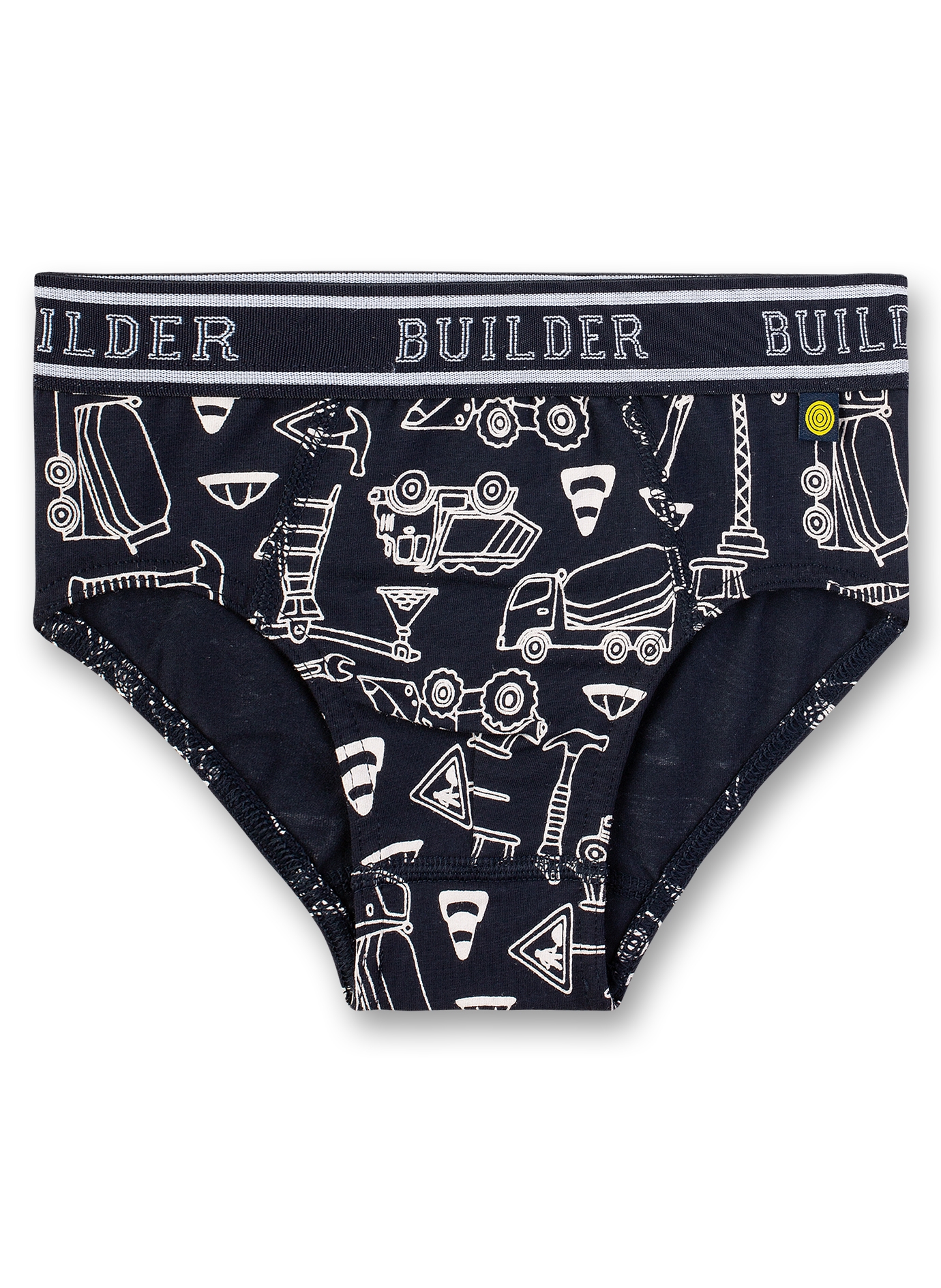 Jungen-Slip Dunkelblau Builder