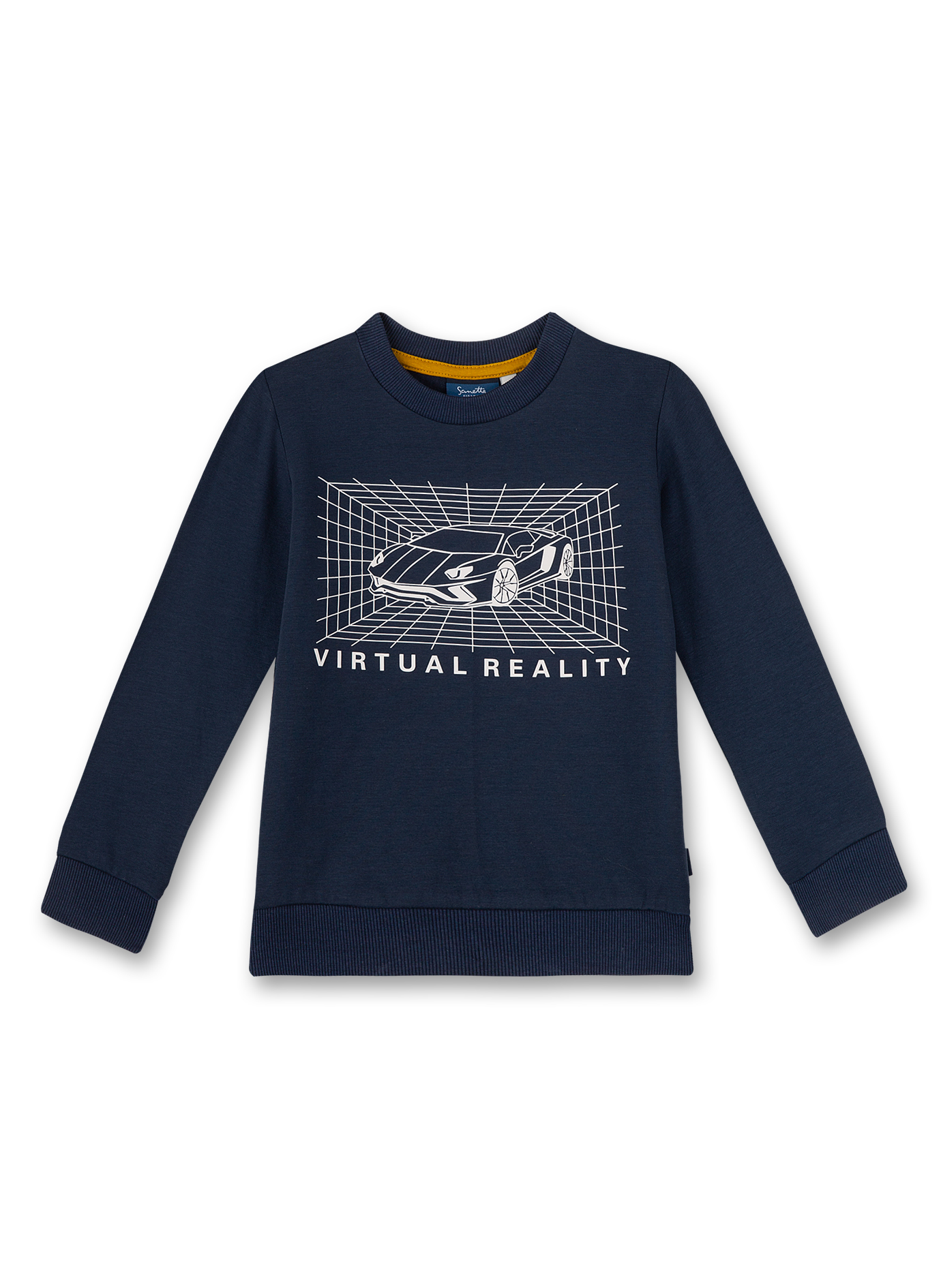 Jungen-Sweatshirt Blau Space Driver