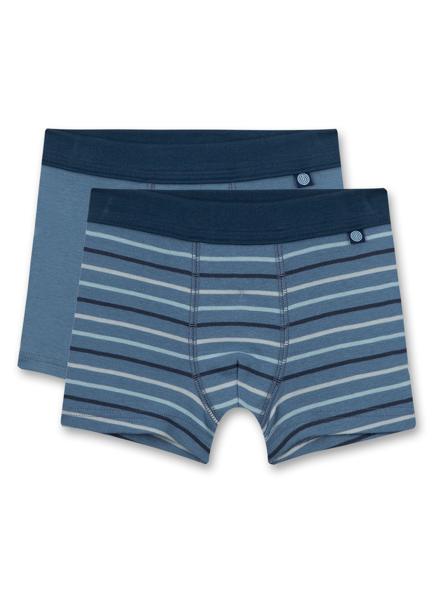 Jungen-Shorts (Doppelpack) Blau