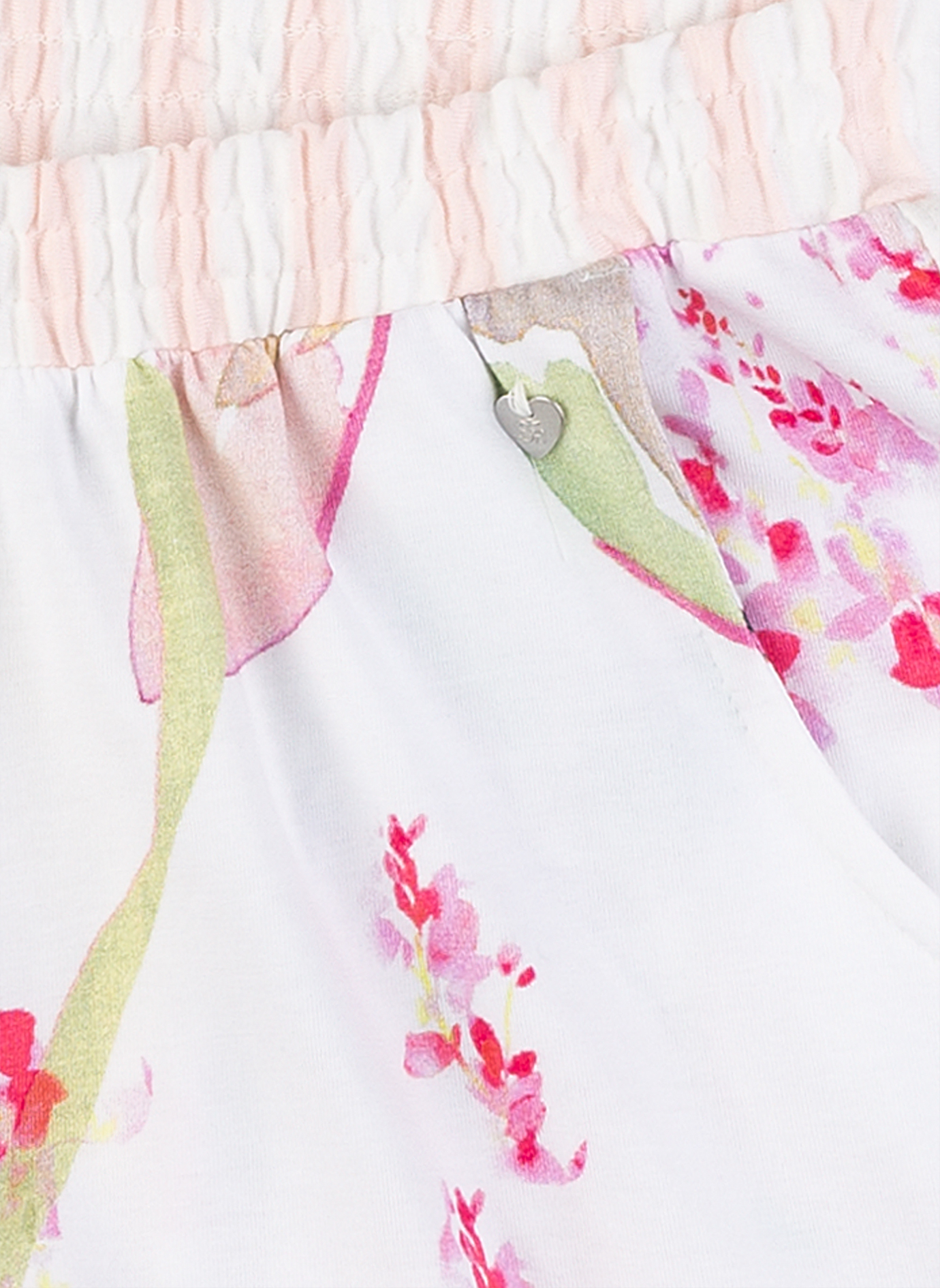 Mädchen-Shorts Blumen-Allover