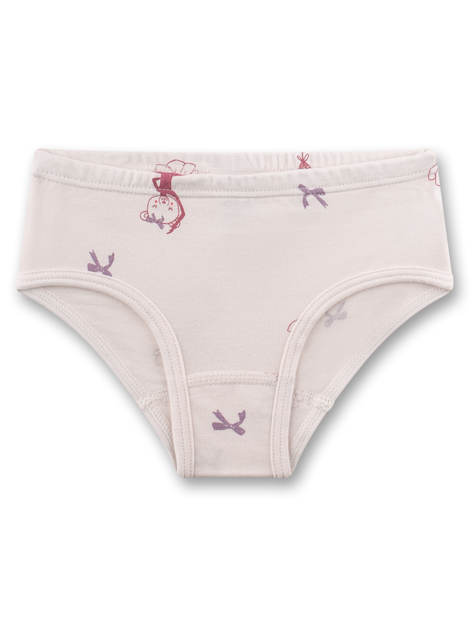 Mädchen-Hüftslip rosa Ballerina 