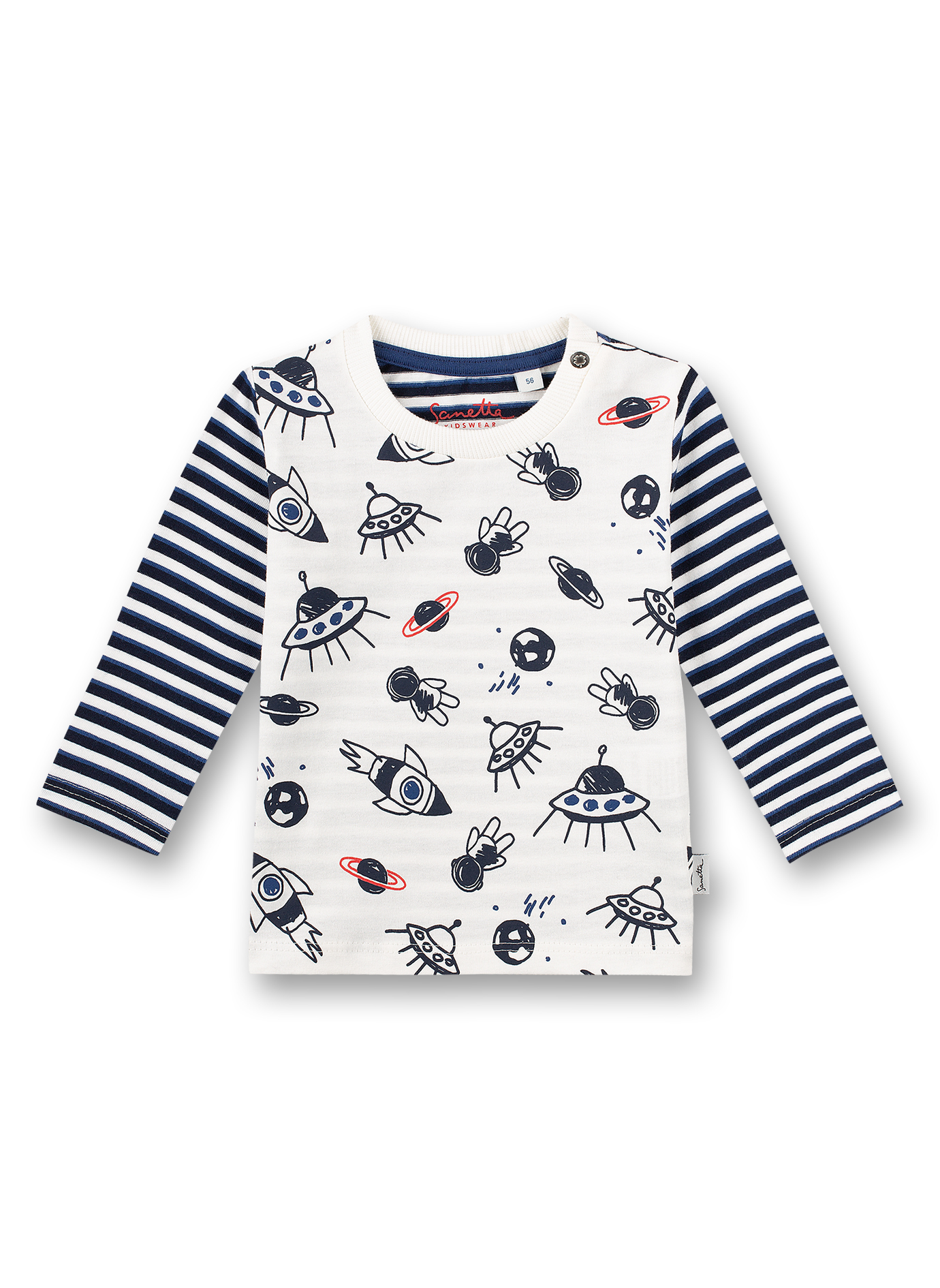 Jungen-Shirt langarm Off-White Inter Galactic