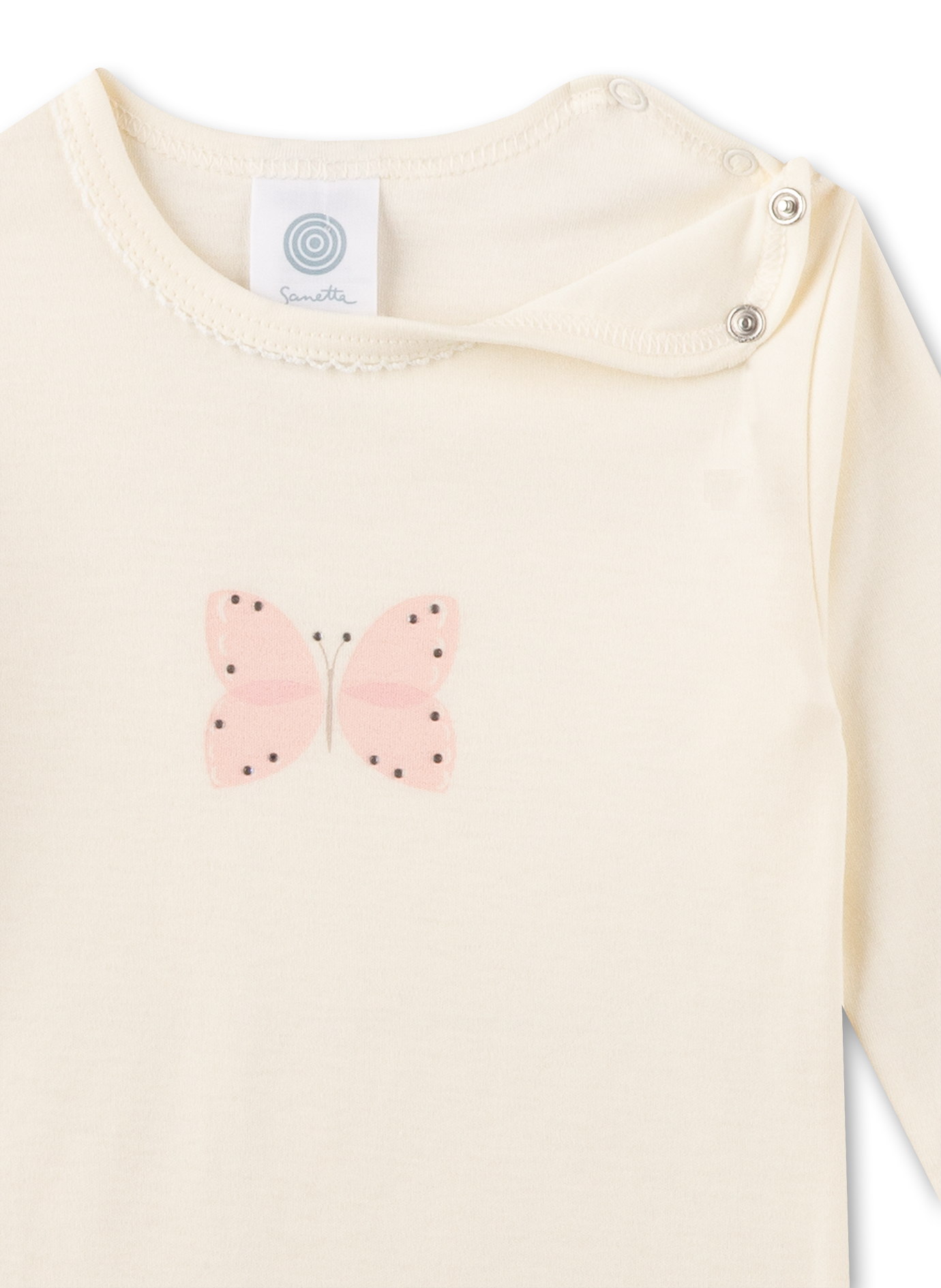 Baby-Body langarm Beige