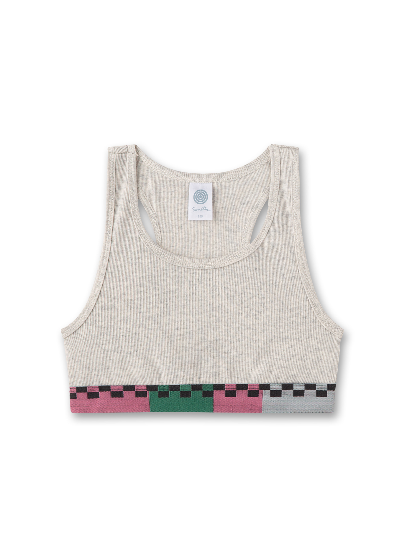 Mädchen-Bustier Beige