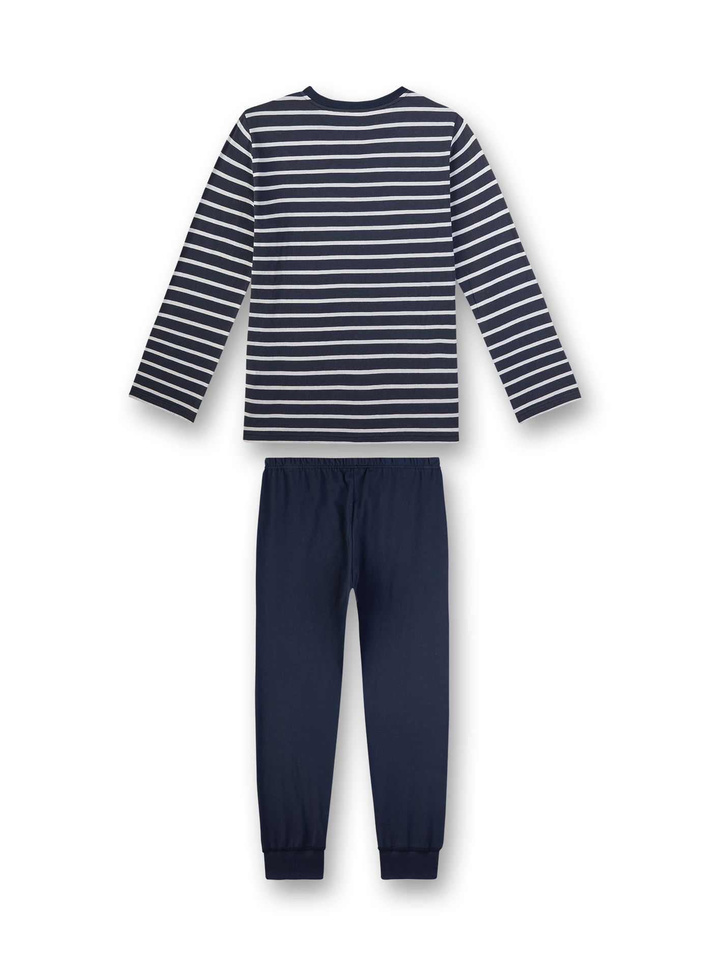Jungen-Schlafanzug lang Blau Urban Summer