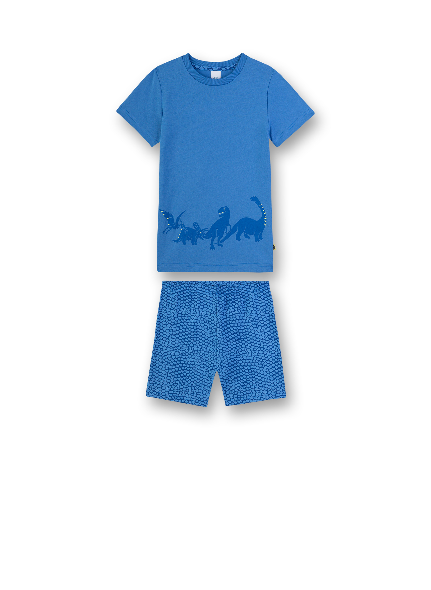 Jungen-Schlafanzug Blau Dino