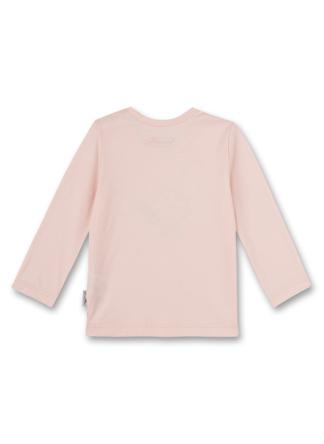 Mädchen-Shirt langarm Rosa