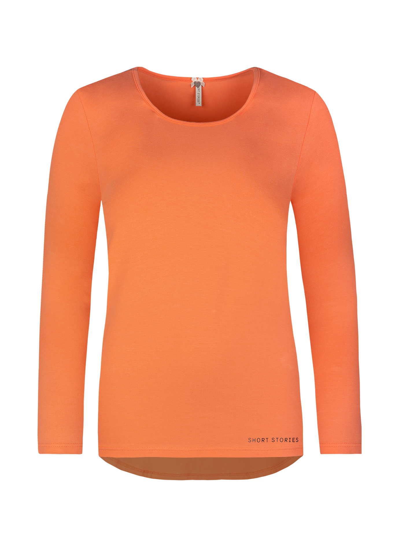 Damen-Langarmshirt Orange