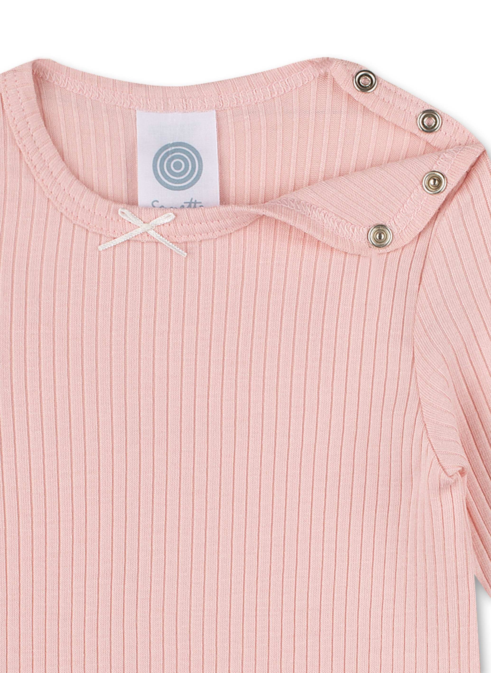 Body langarm Rosa