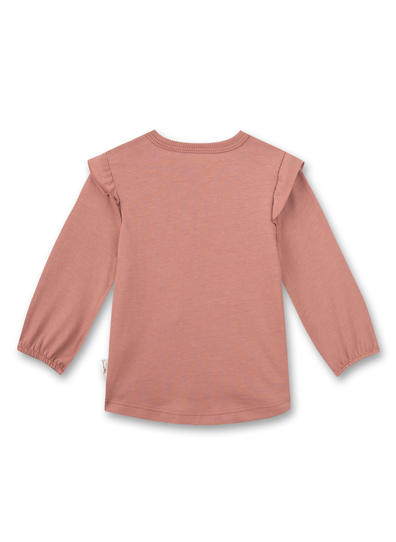 Mädchen-Shirt langarm Rosa