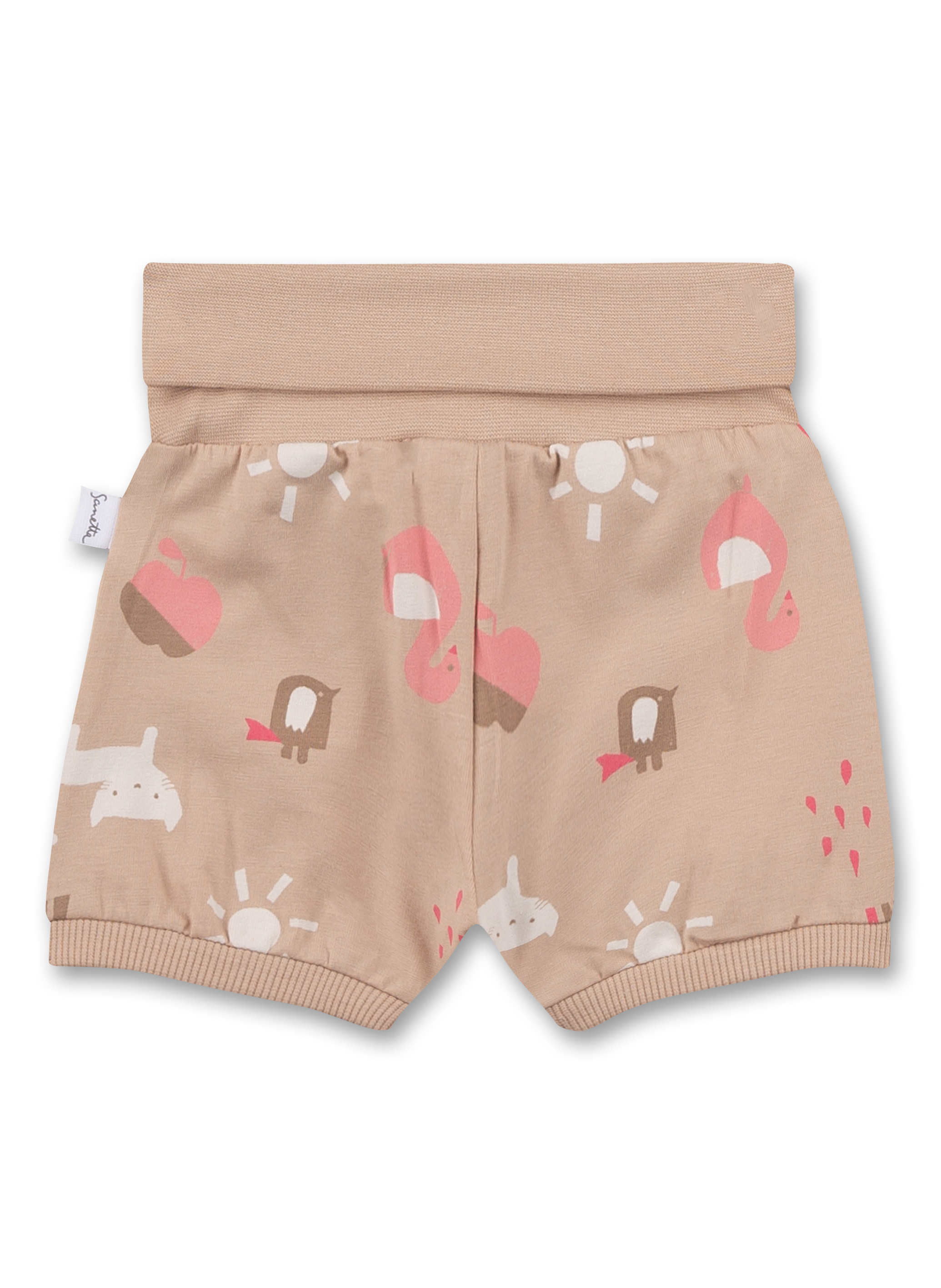 Mädchen-Shorts Beige