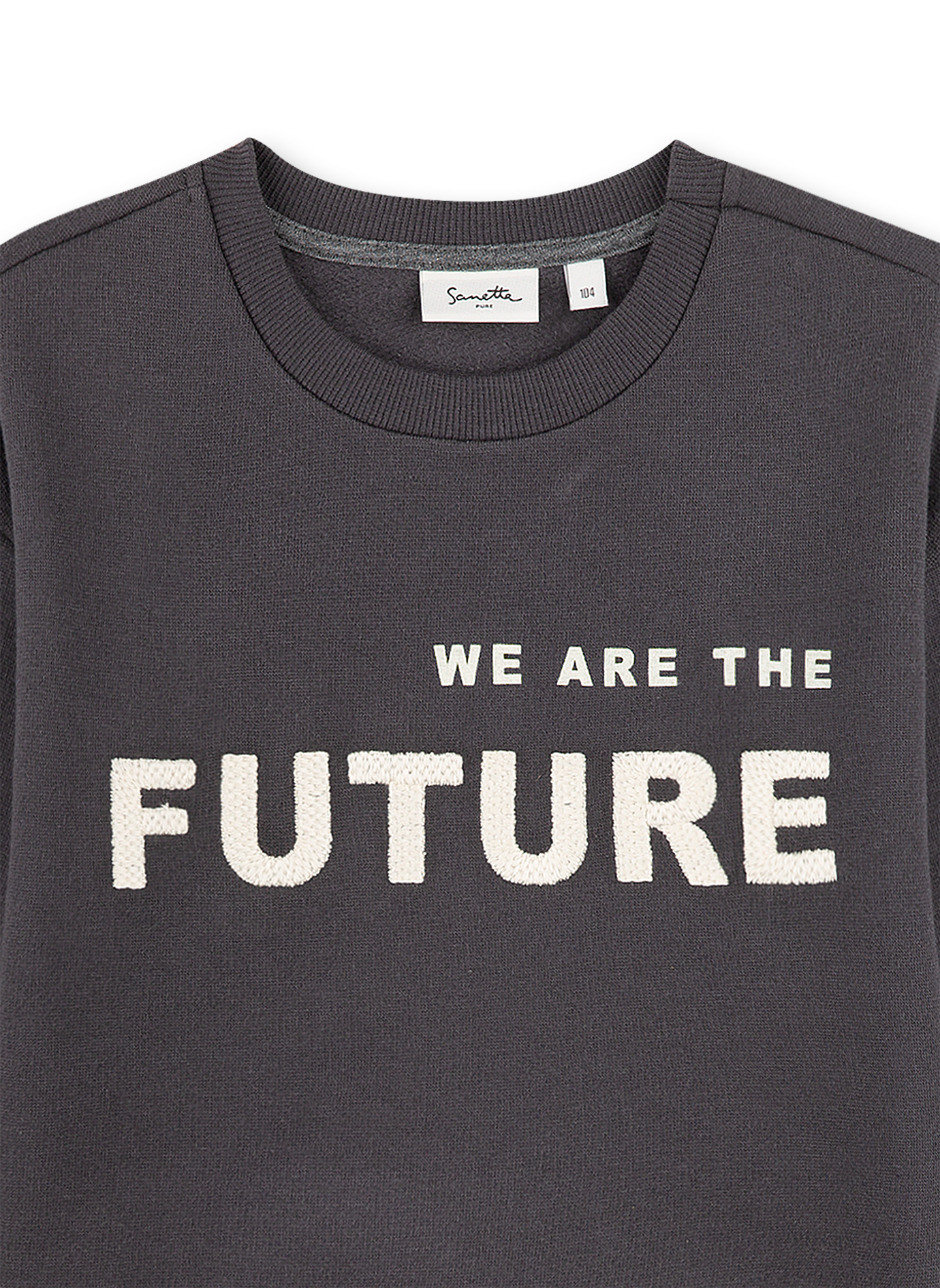 Unisex-Sweatshirt Dunkelgrau