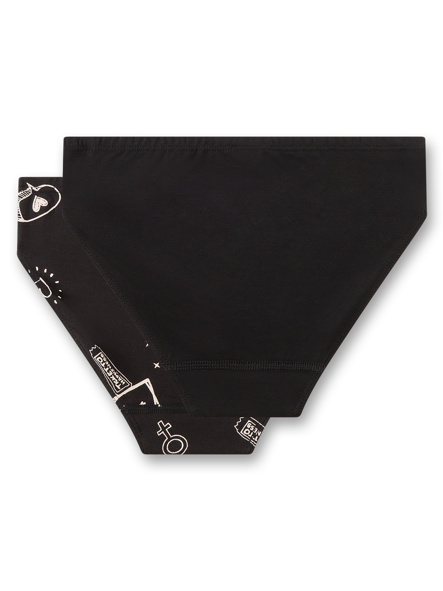 Bandana, Schal, Stoffband, Dreieckstuch, Schwarz