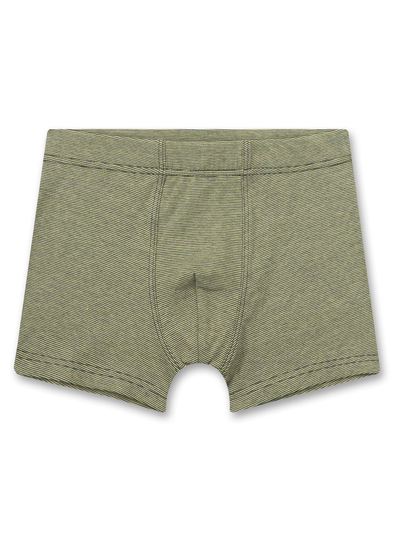 Jungen-Hipshorts Blau geringelt